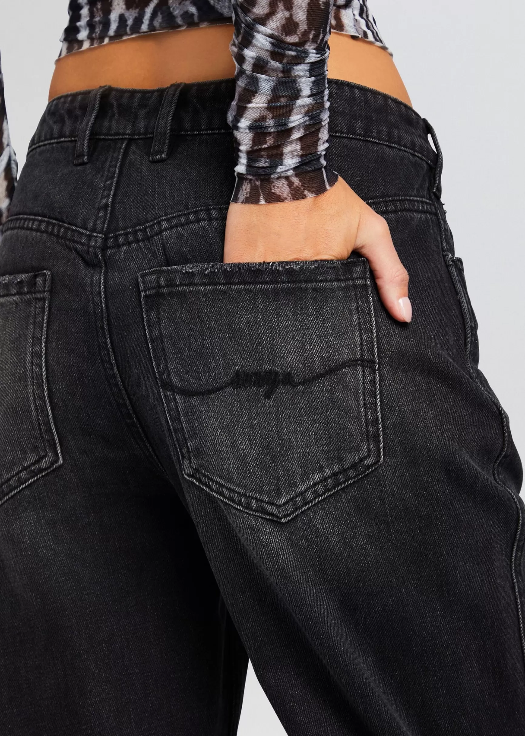 Bottoms*Retrofete Goldie Jean Midnight