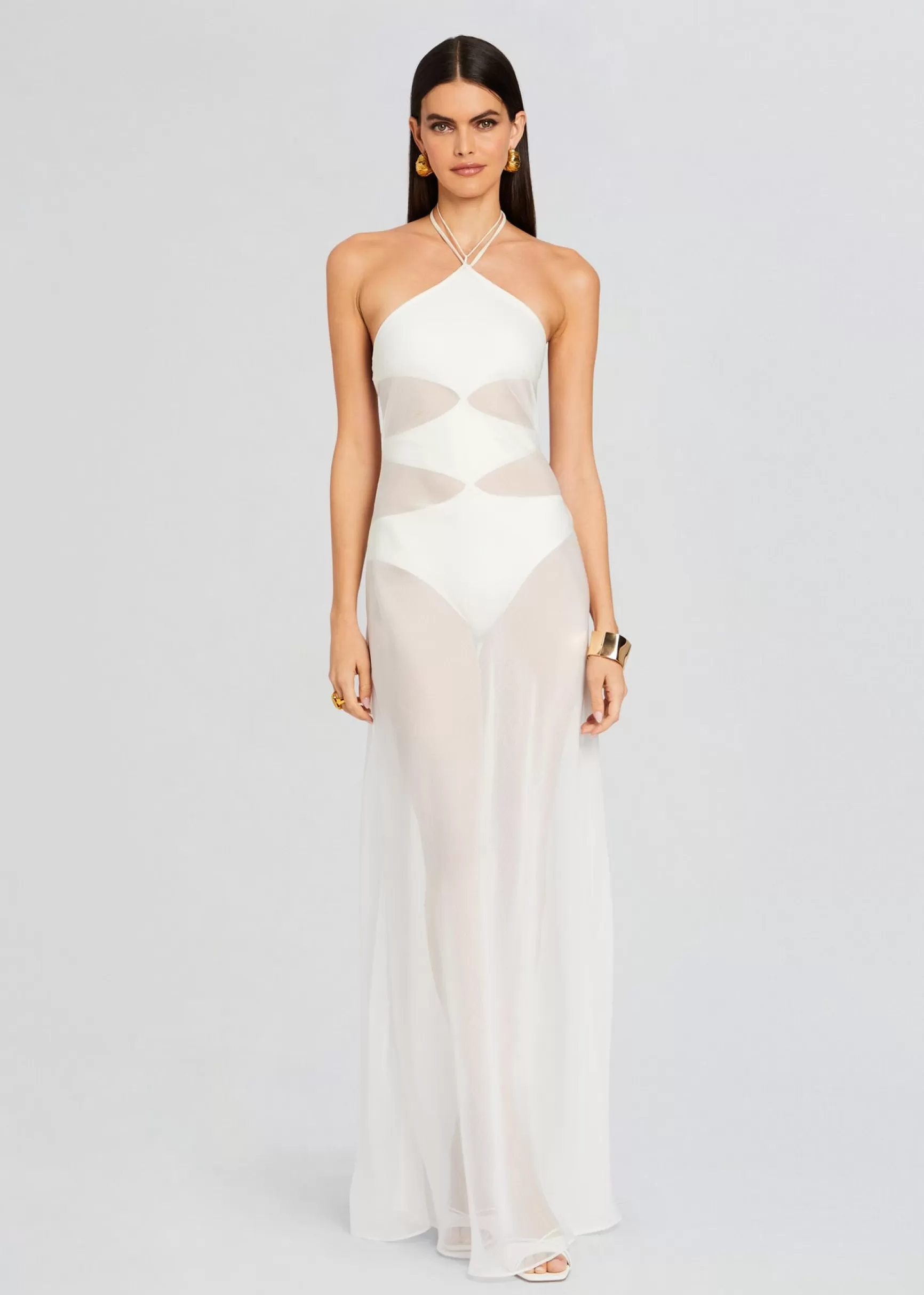 Sheer Bliss*Retrofete Heleny Maxi Dress Cream