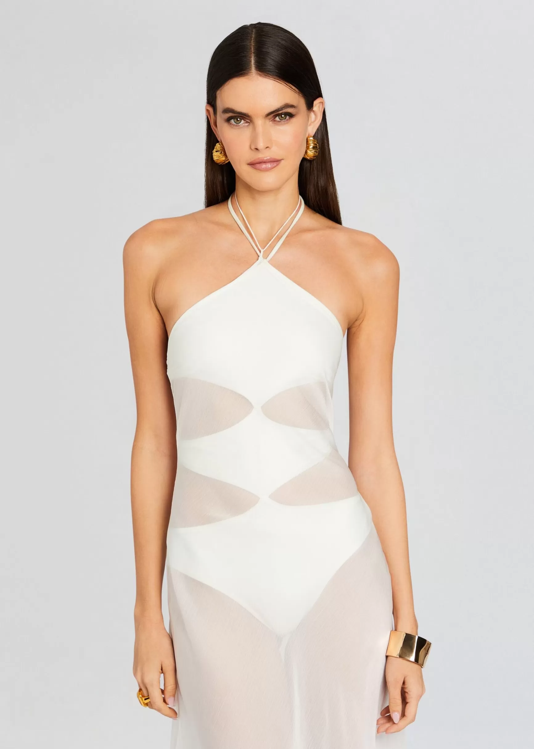 Sheer Bliss*Retrofete Heleny Maxi Dress Cream
