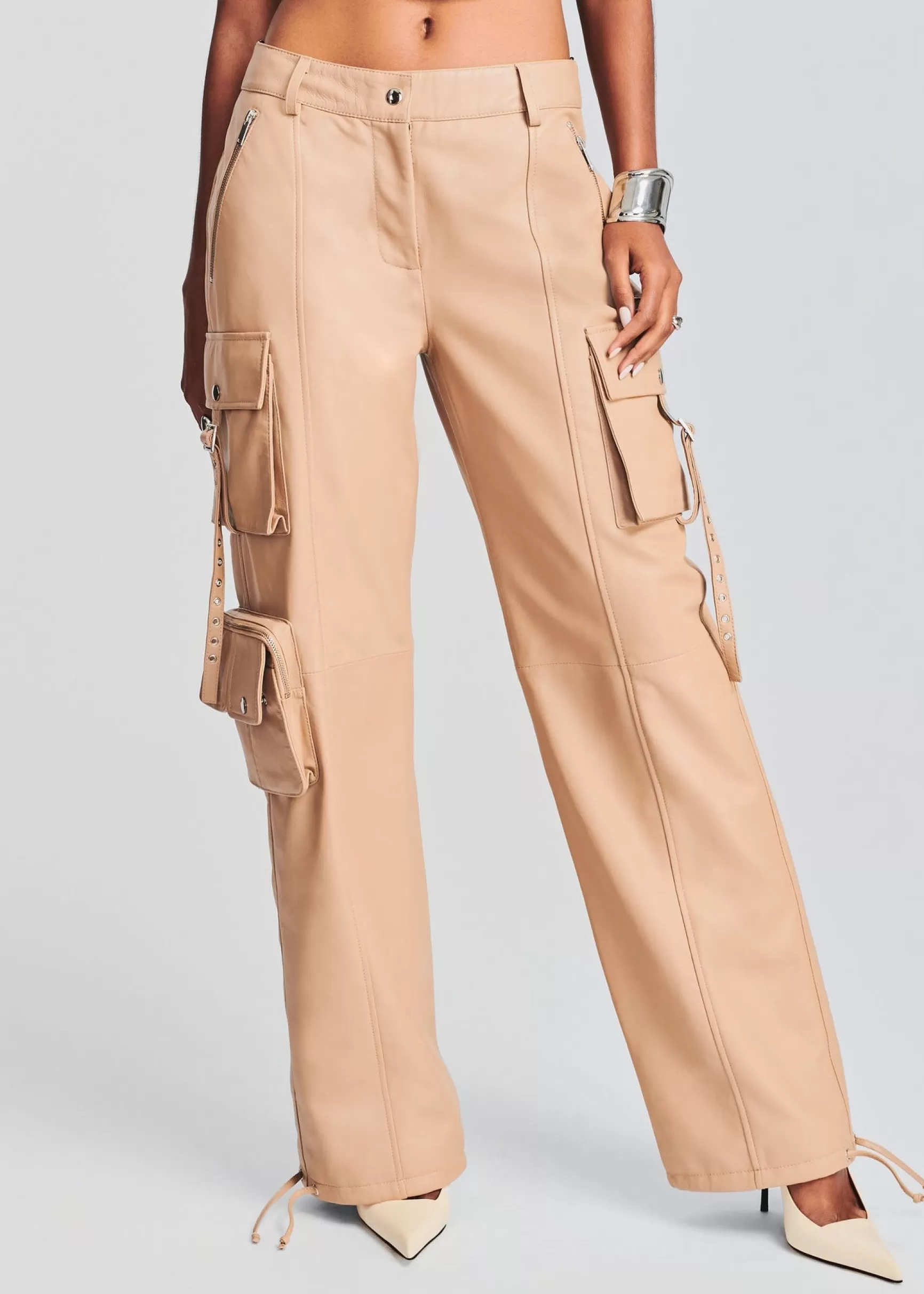 Day to Night*Retrofete Honey Leather Pant Tannin