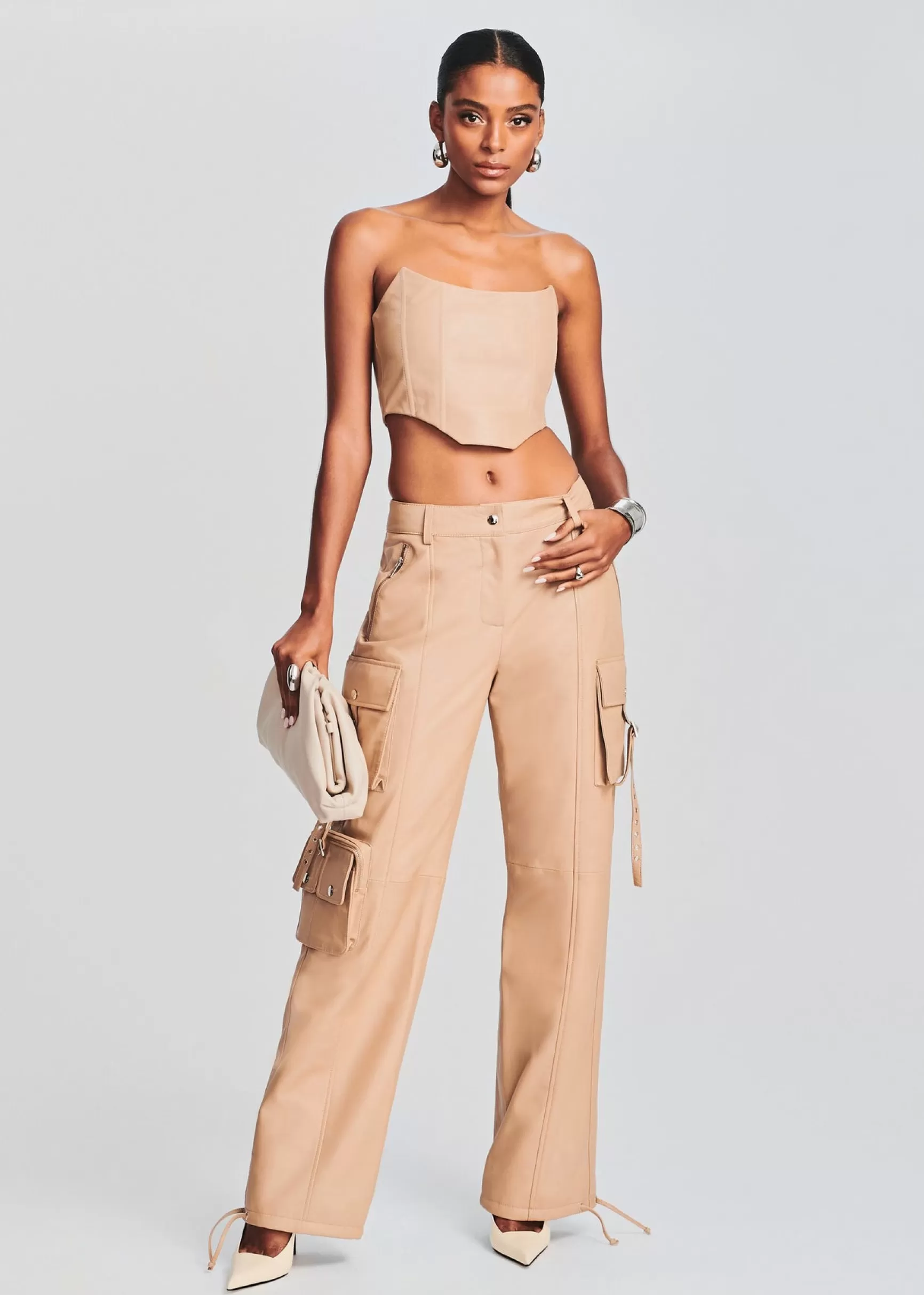 Day to Night*Retrofete Honey Leather Pant Tannin