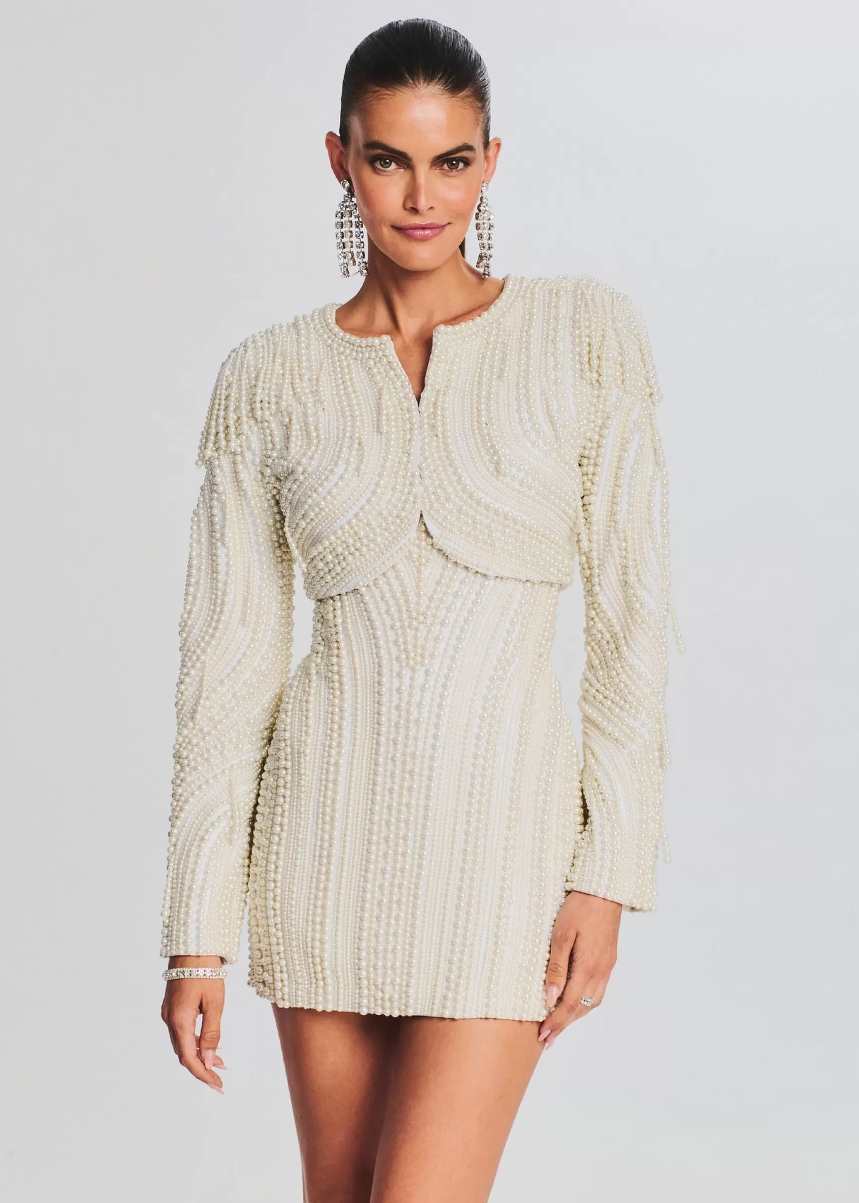 RETROFÊTE*Retrofete Ian Pearl Jacket Ivory