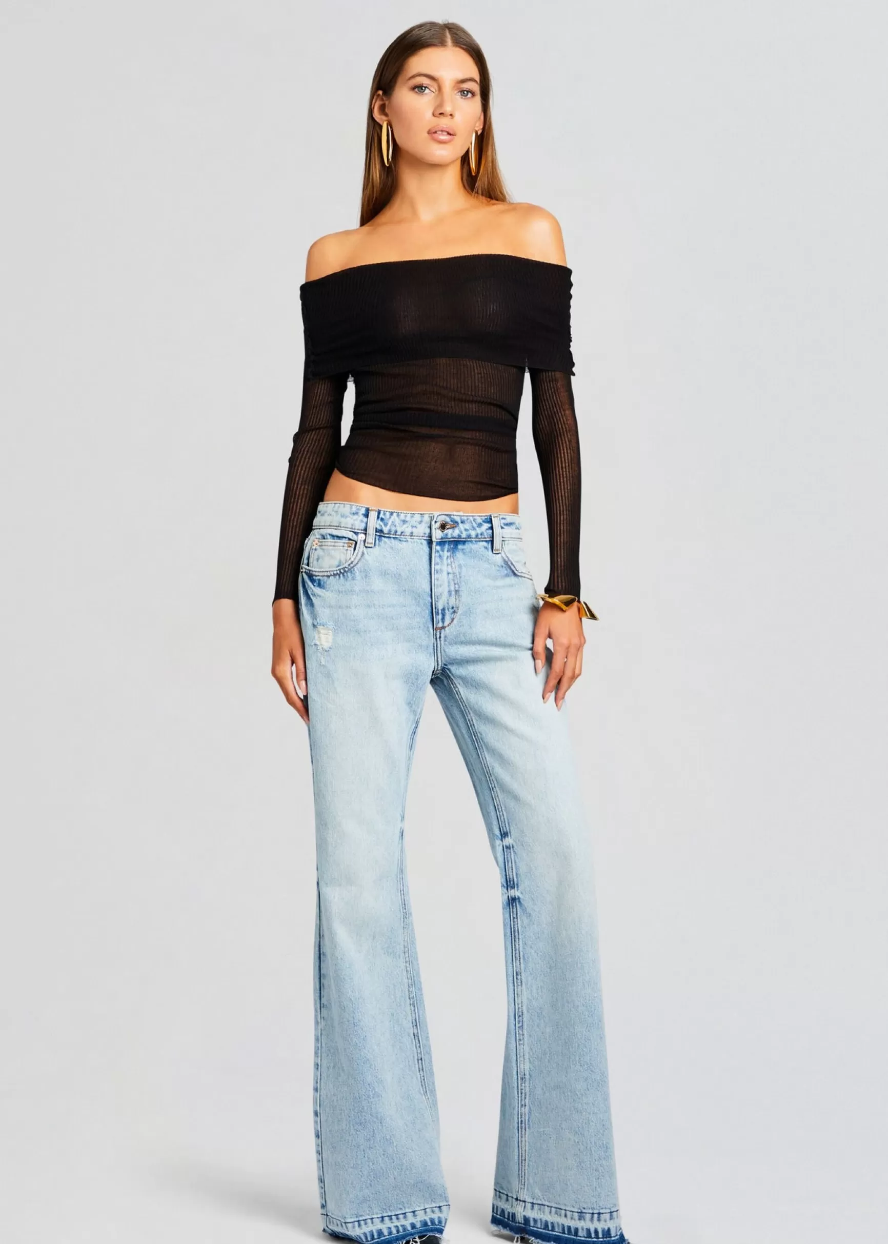Sheer Bliss*Retrofete Idalia Top Black