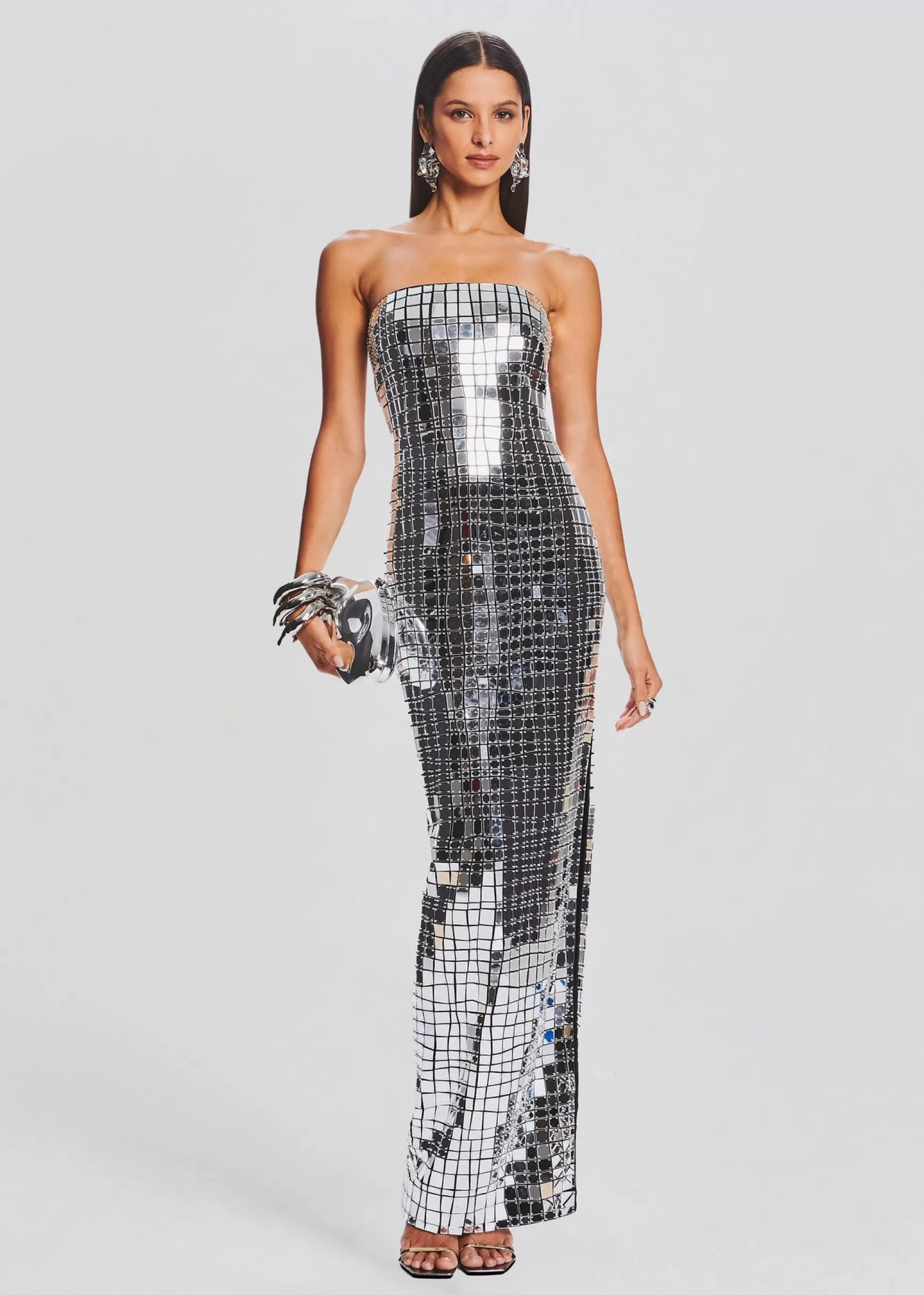 Dresses*Retrofete Imani Dress Black/Silver