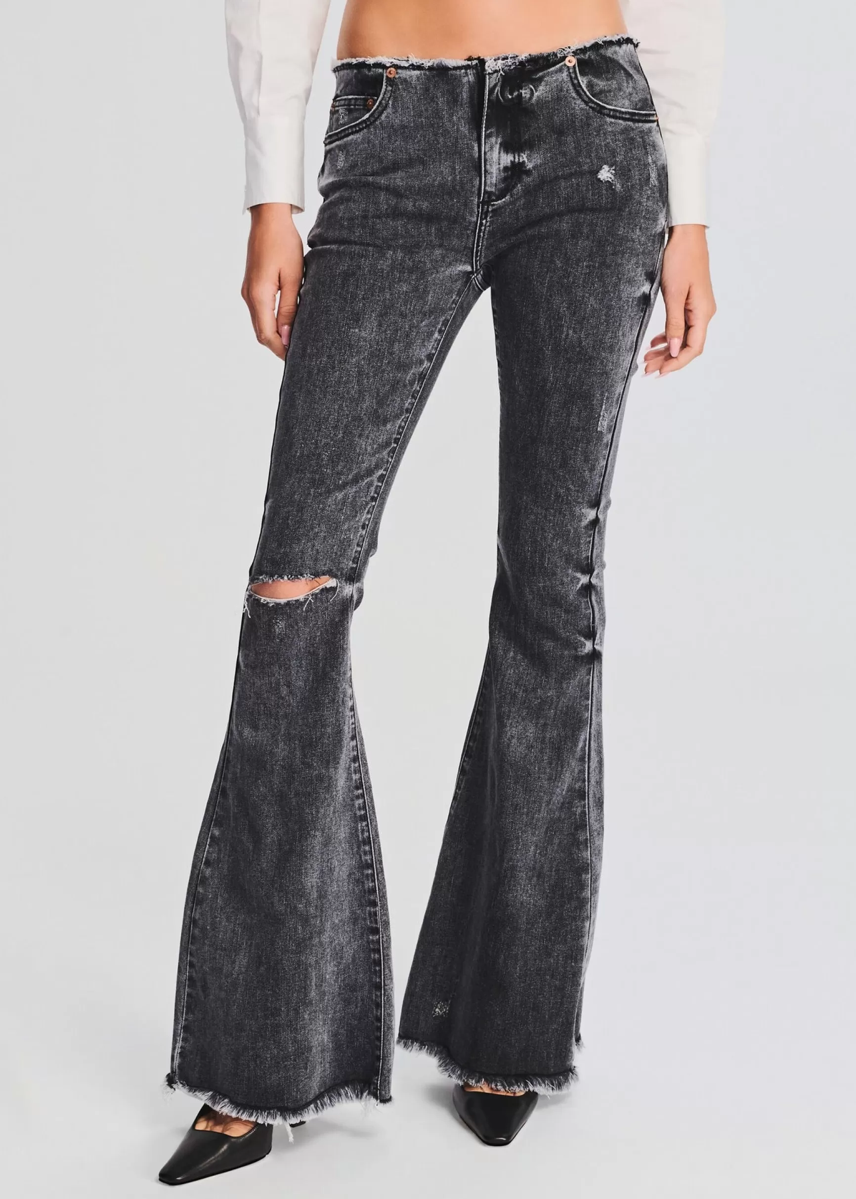 Bottoms*Retrofete Izzi Low-Rise Jean Castlerock