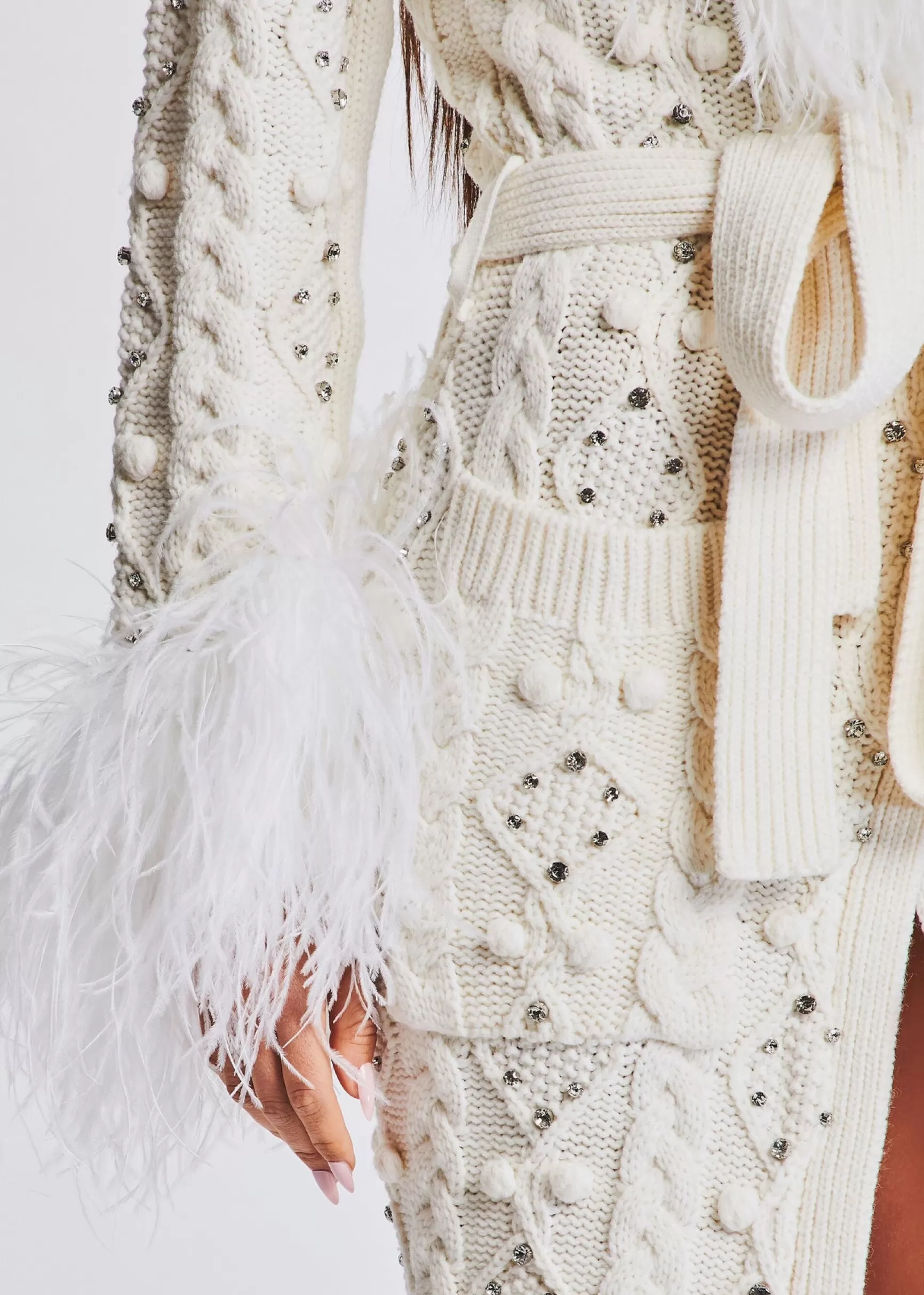 Outerwear*Retrofete Jenna Cardigan Ivory