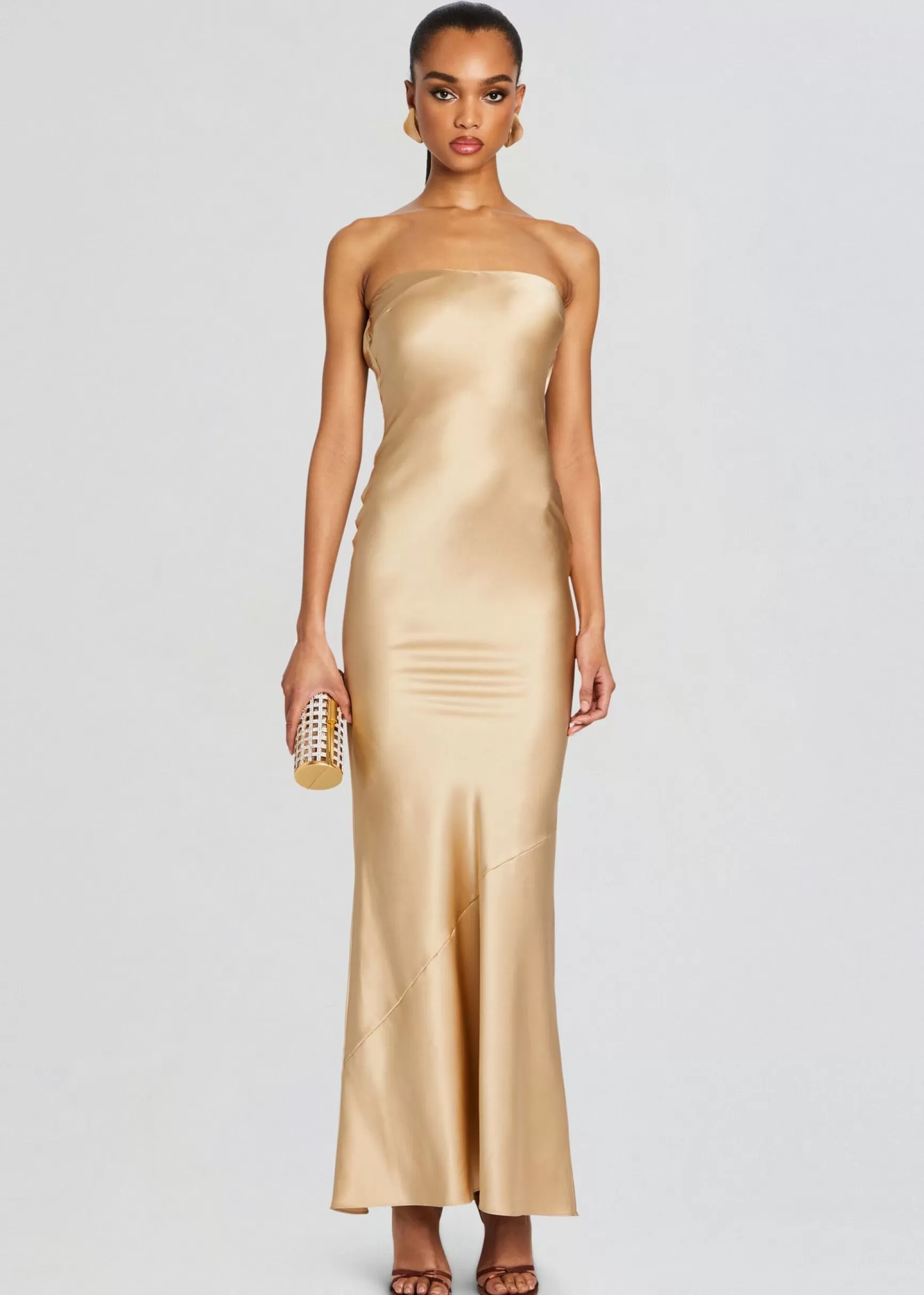 Dresses*Retrofete Keaton Silk Dress Nude