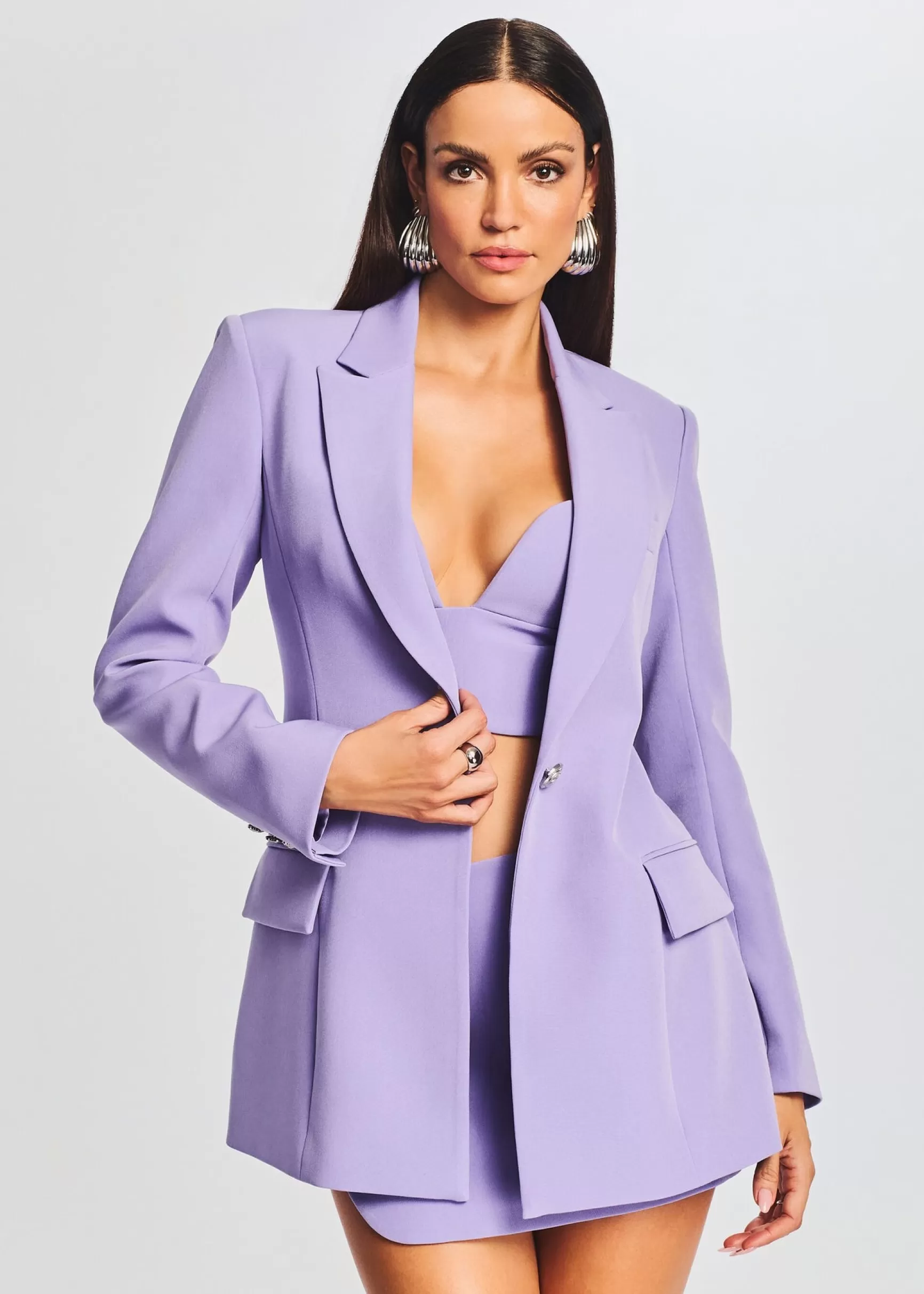 Jackets*Retrofete Kristen Blazer Dusty Lilac