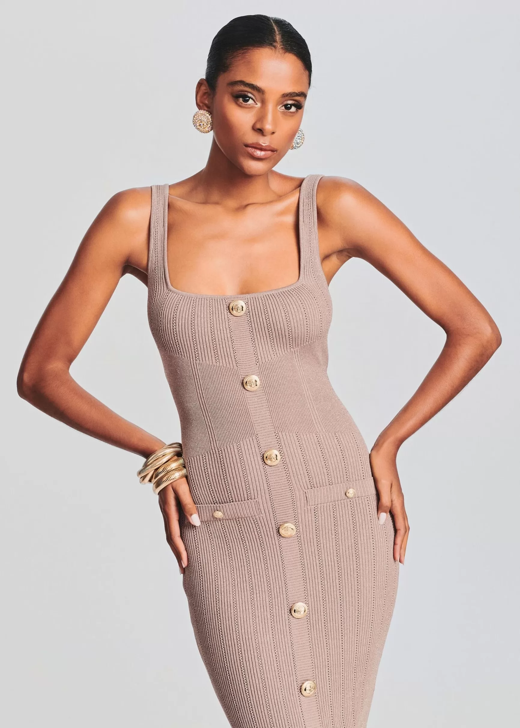 RETROFÊTE*Retrofete Laney Dress Metallic Satellite