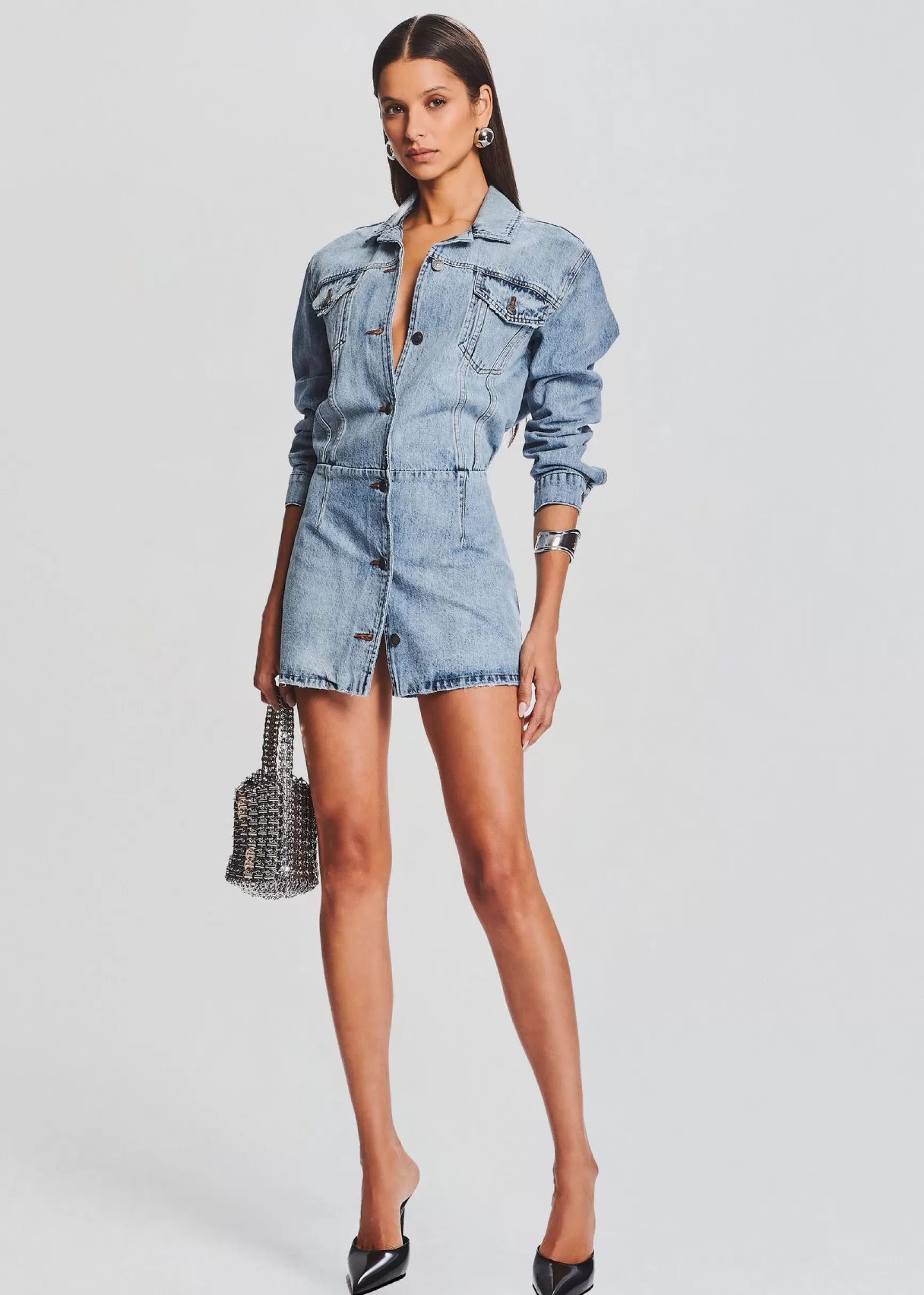 Dresses*Retrofete Laura Denim Dress Tidal