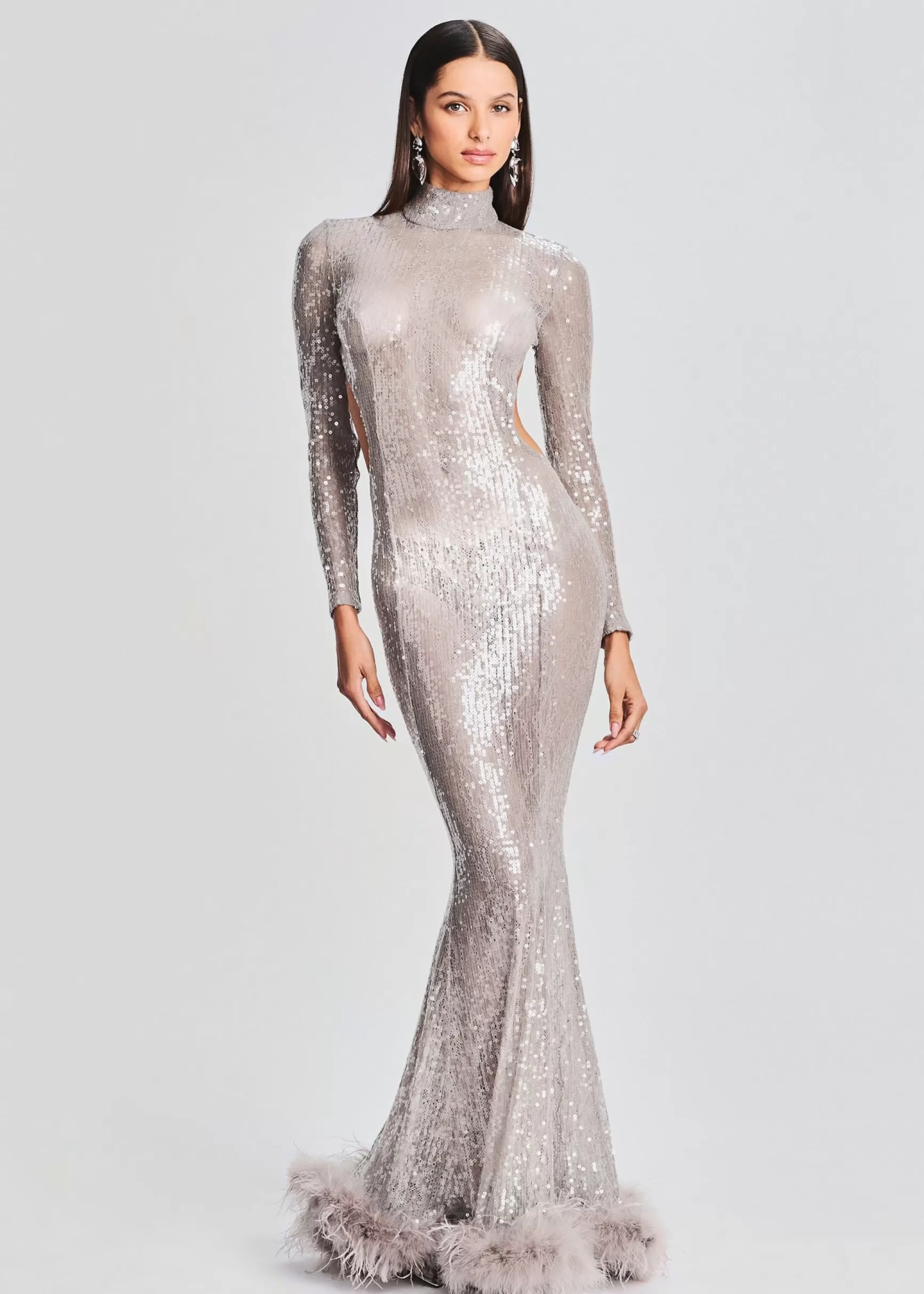 RETROFÊTE*Retrofete Lenora Sequin Embellished Dress Satellite