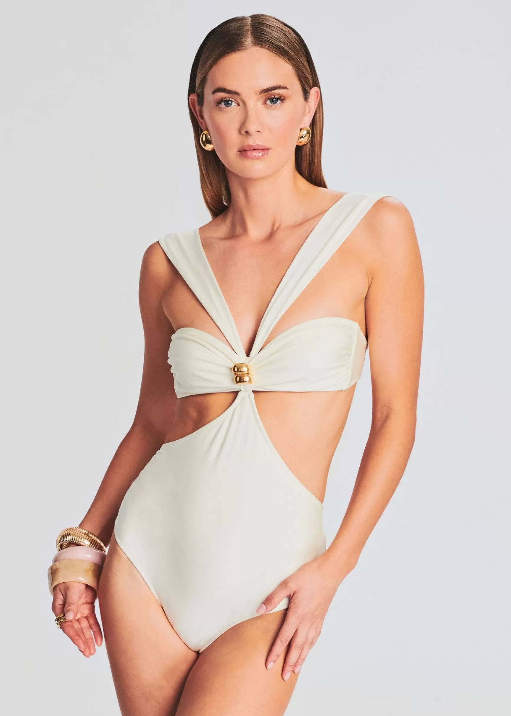 The Destination Bride*Retrofete Leonie One Piece Cream