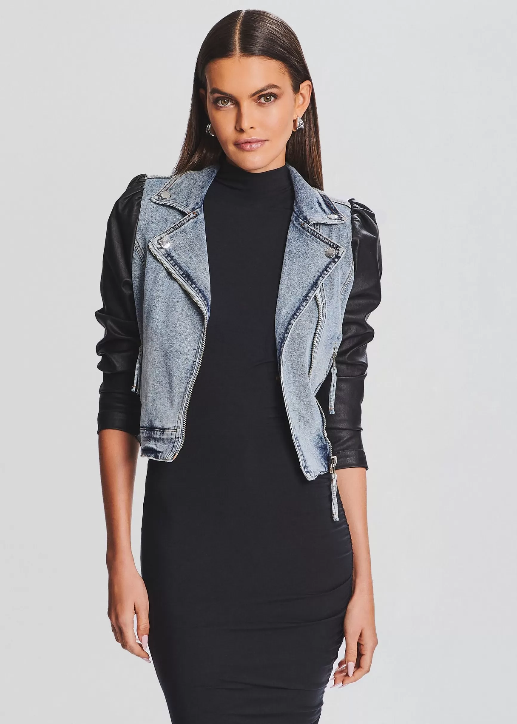 RETROFÊTE*Retrofete Lo Jacket Alani Coated Black