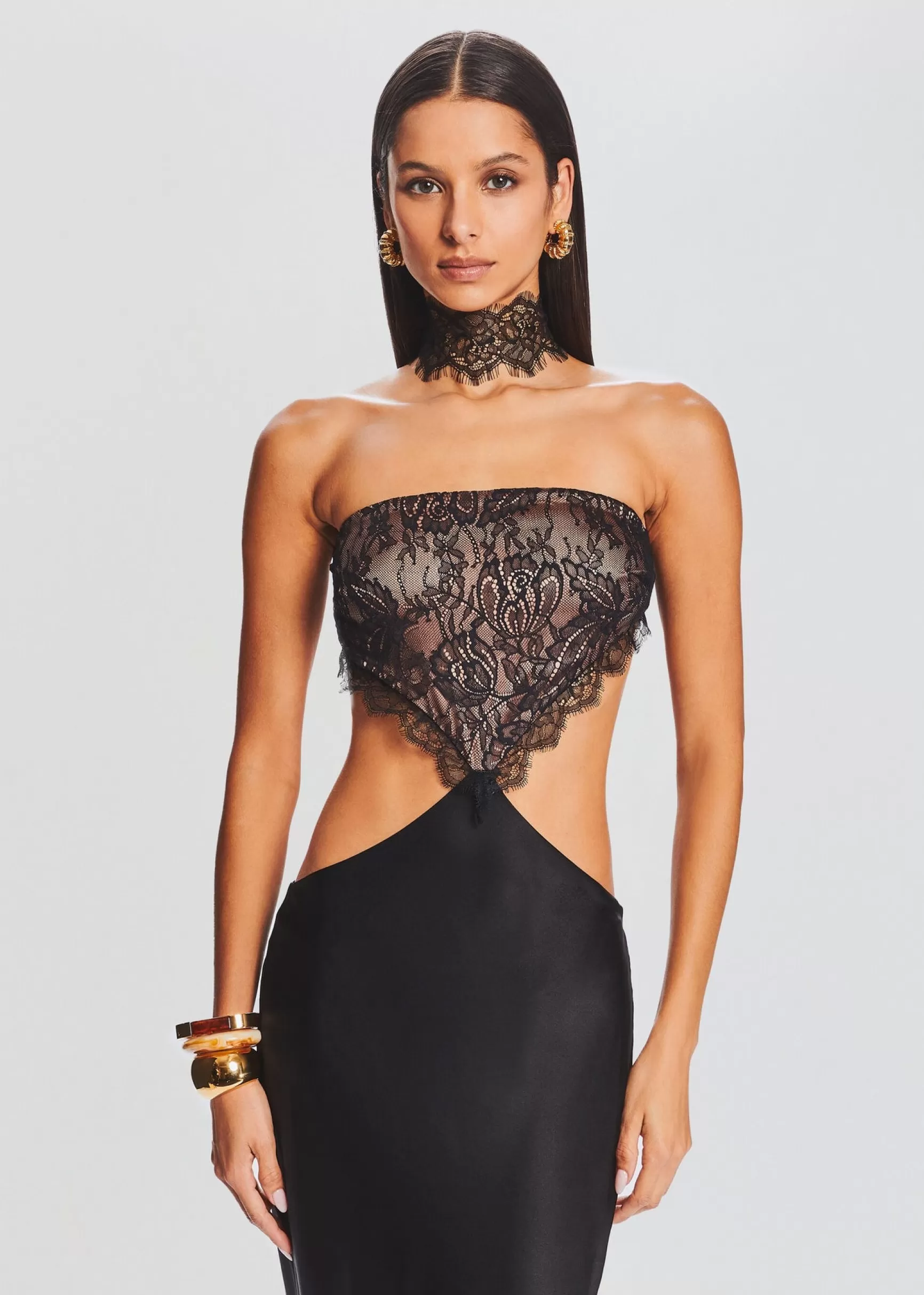 Sheer Bliss*Retrofete Lucie Dress Black