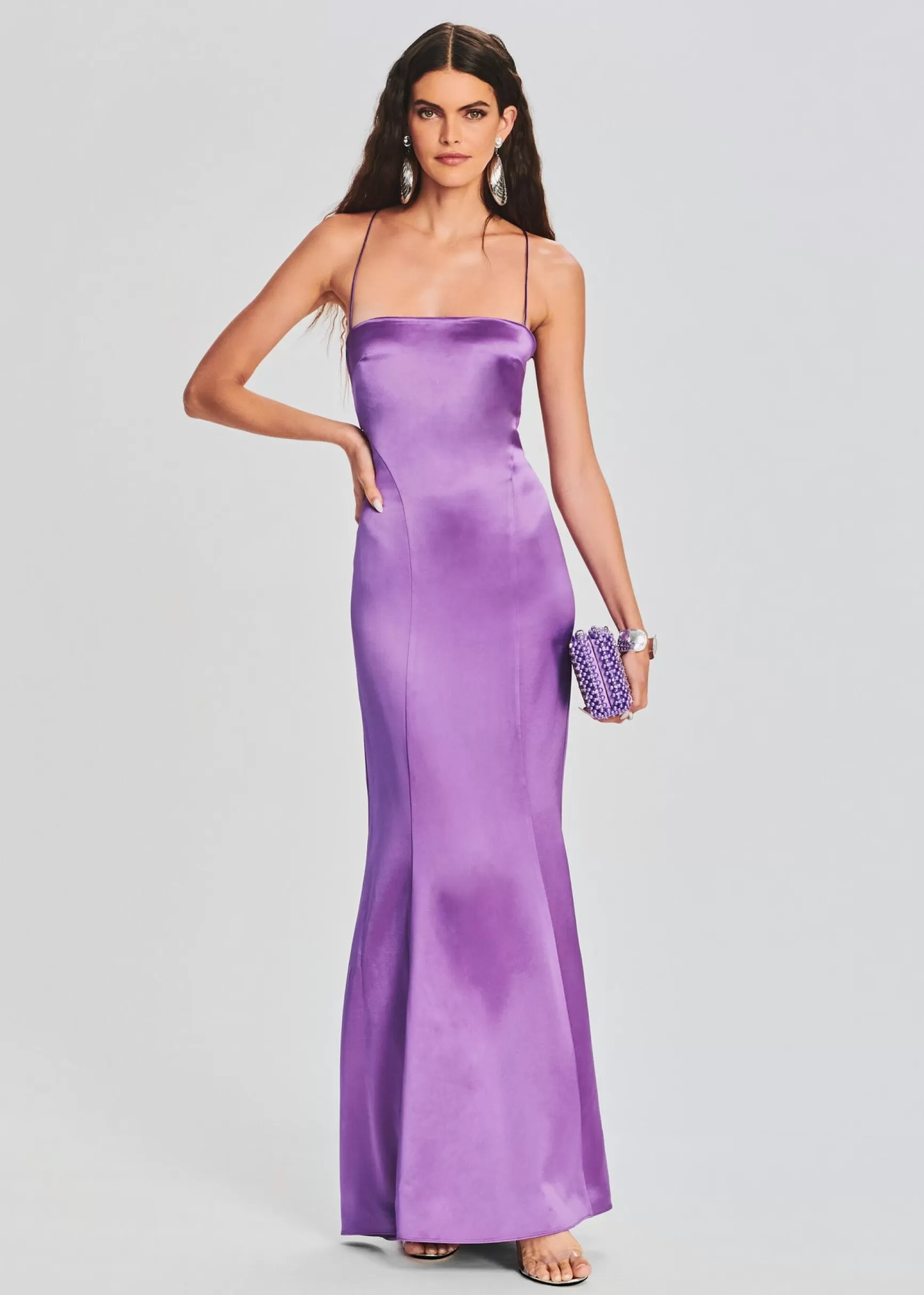 Guest Of*Retrofete Lucinda Dress Orchid Purple