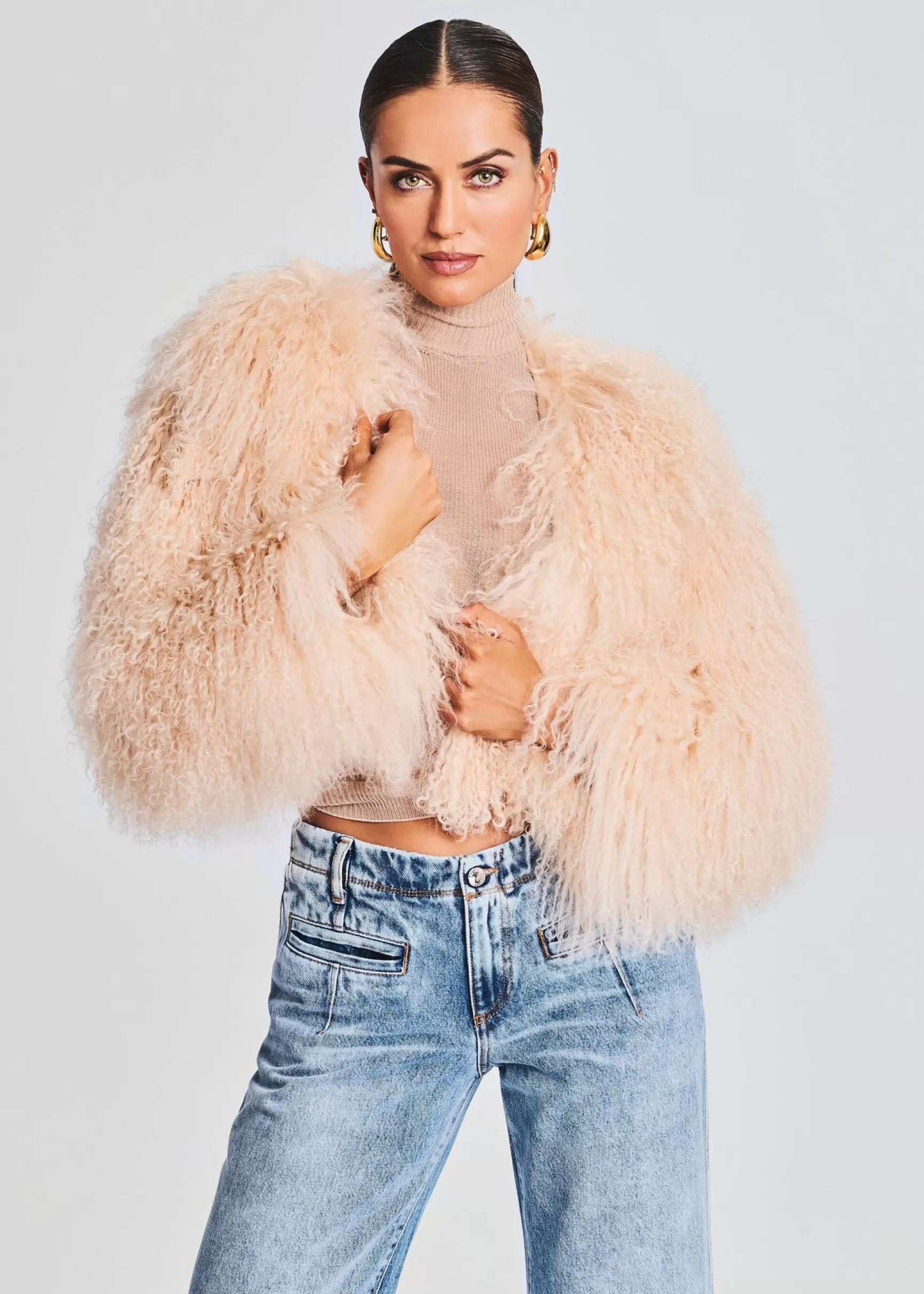 Best Sellers*Retrofete Luxe Fur Jacket Tannin