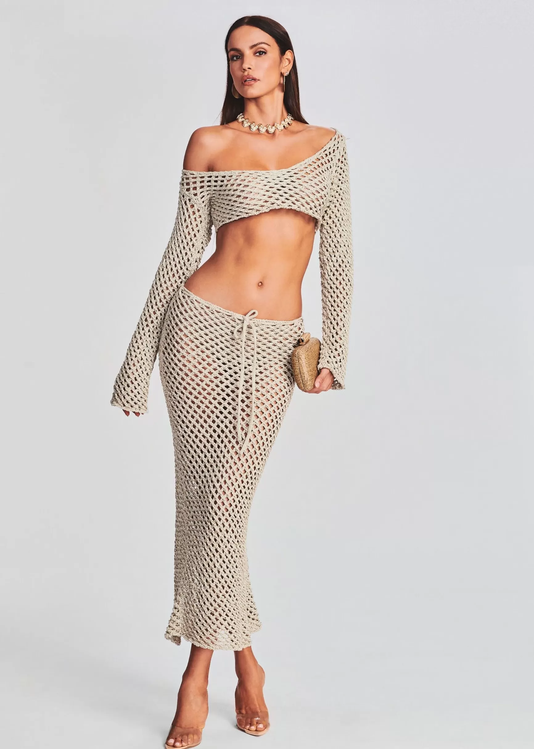 Swim*Retrofete Magen Knitted Shirt Ivory