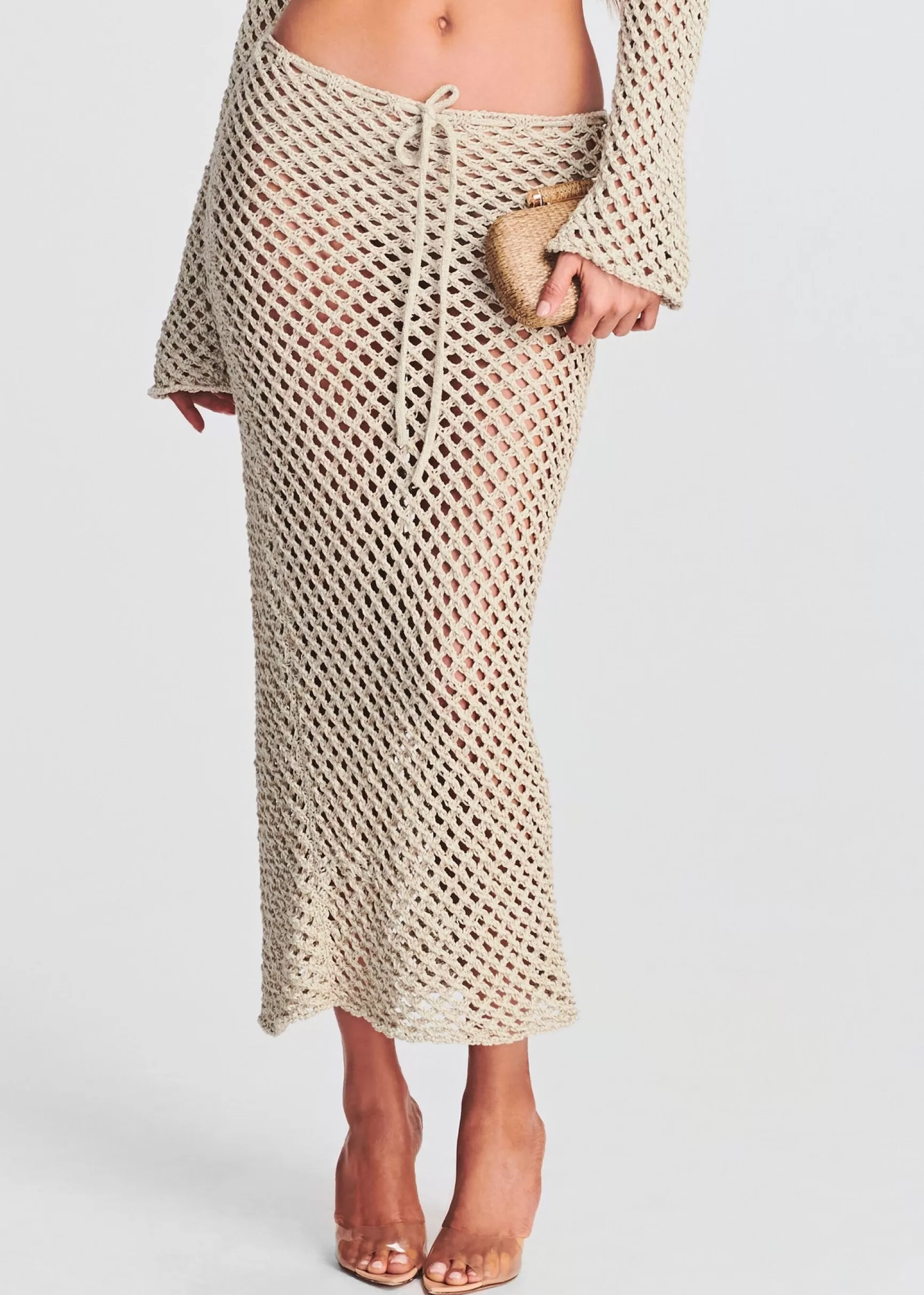 Swim*Retrofete Magen Knitted Skirt Ivory