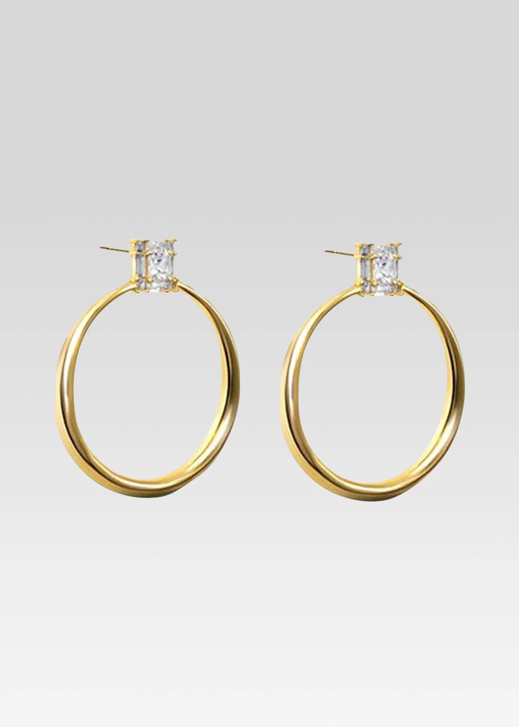 Accessories*Retrofete Manhattan Hoop Earrings Gold