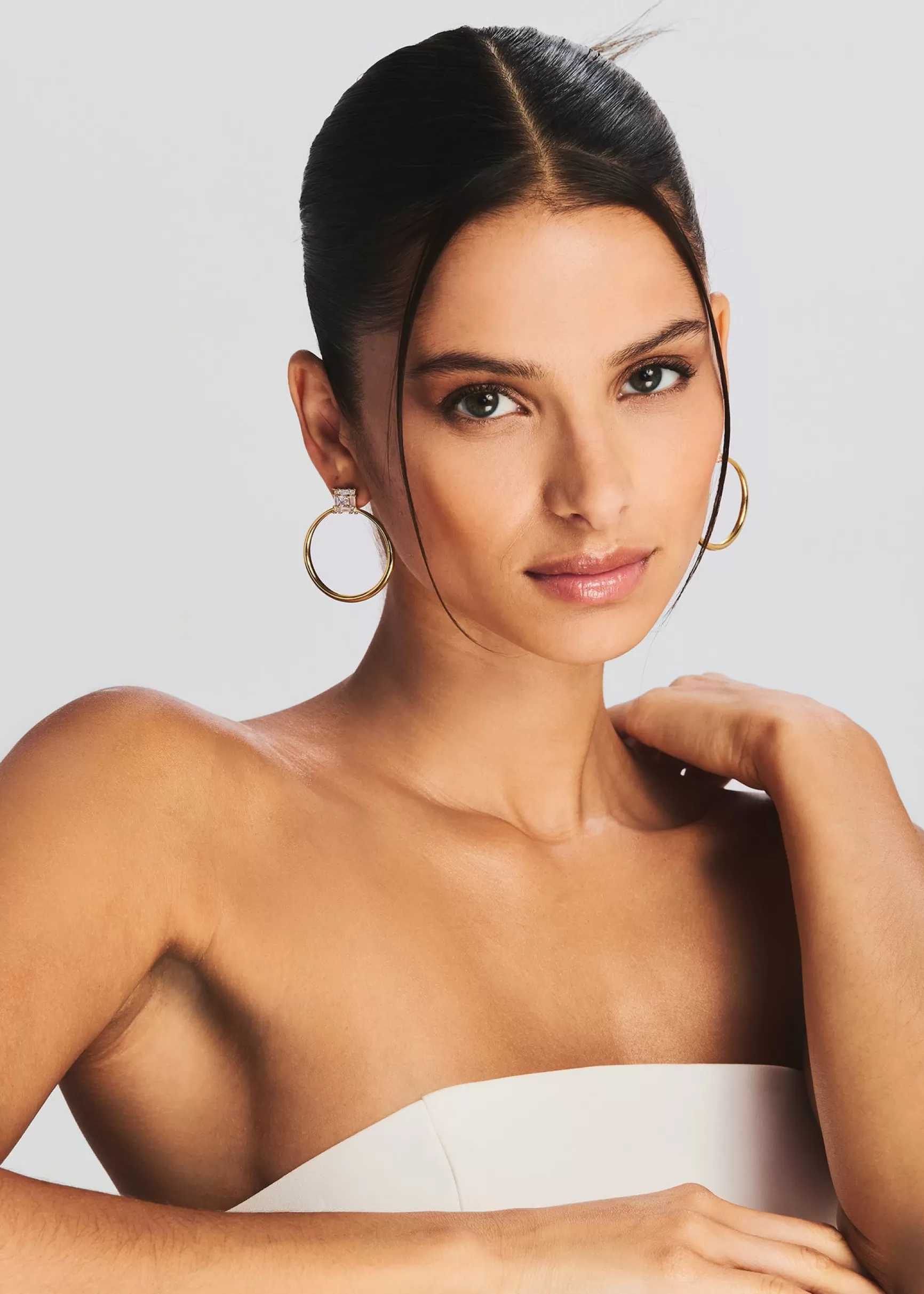 Accessories*Retrofete Manhattan Hoop Earrings Gold