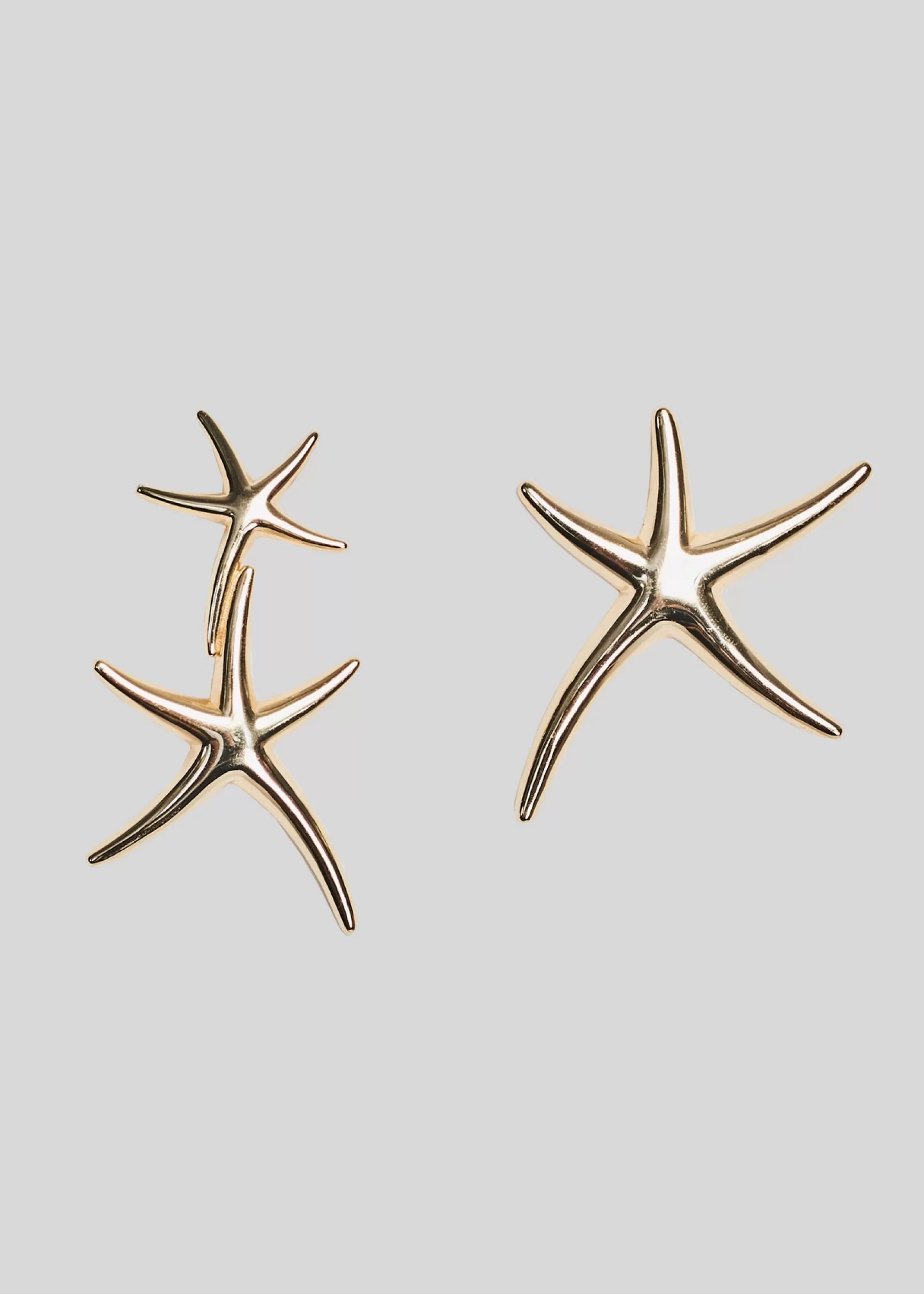 Accessories*Retrofete Marine Earrings Shiny Gold