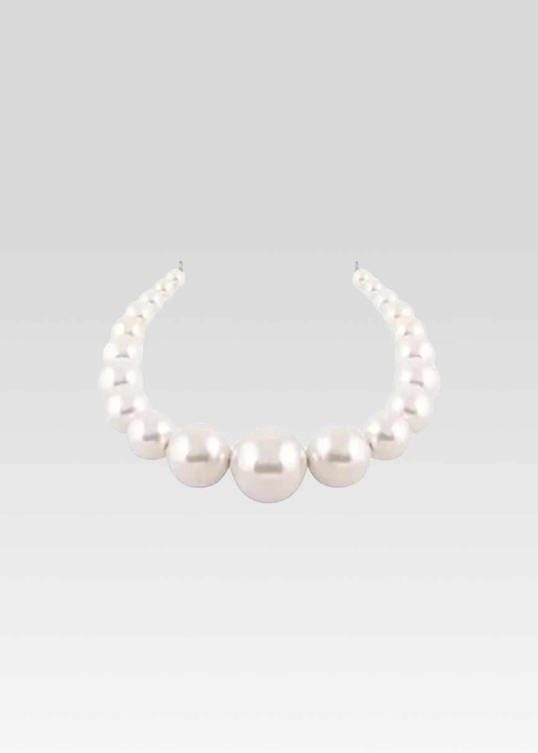 Accessories*Retrofete Medium Venus Pearl Crown Silver