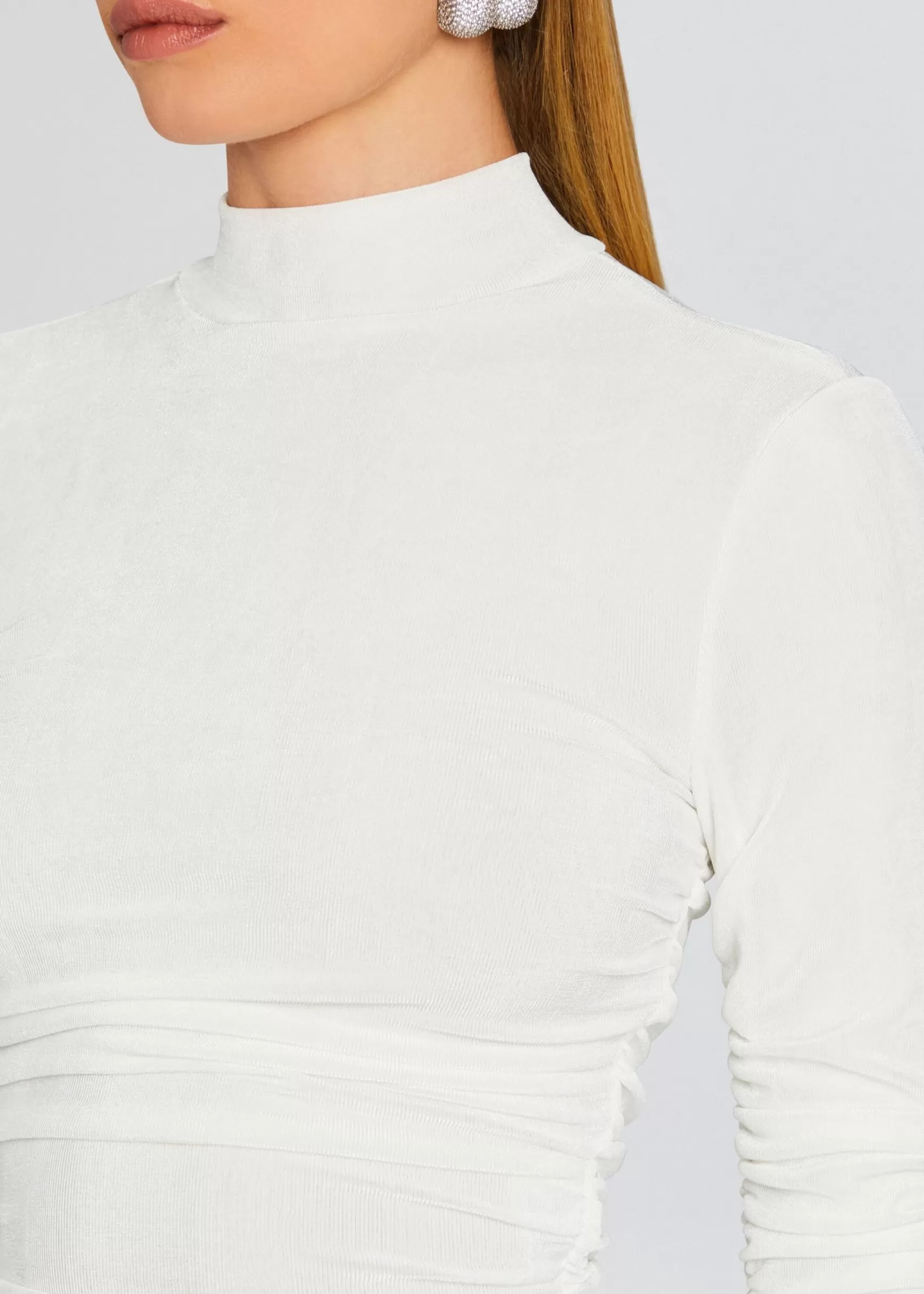 Spring Knits*Retrofete Minerva Top White