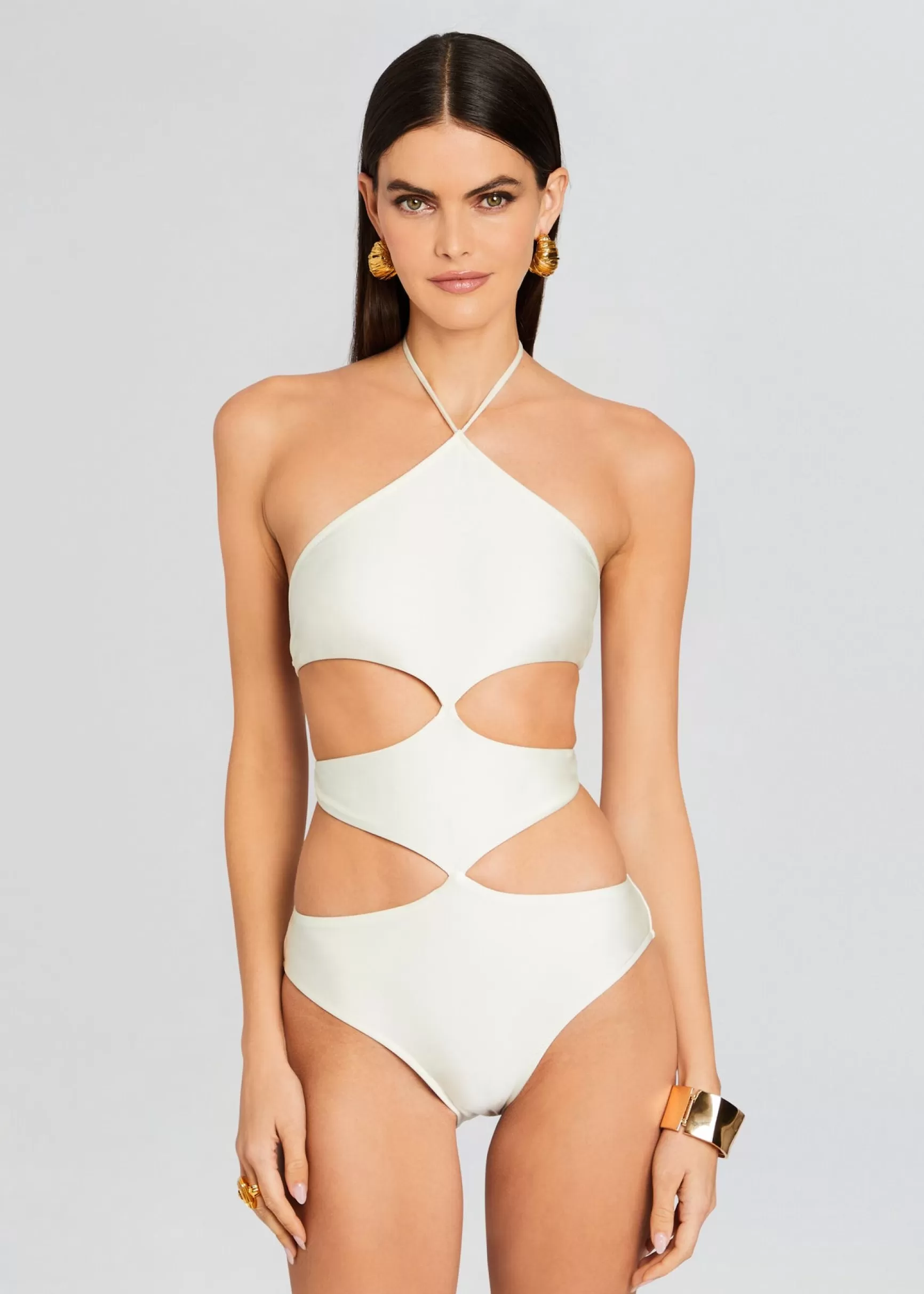 Honeymoon Looks*Retrofete Morgan One Piece Cream