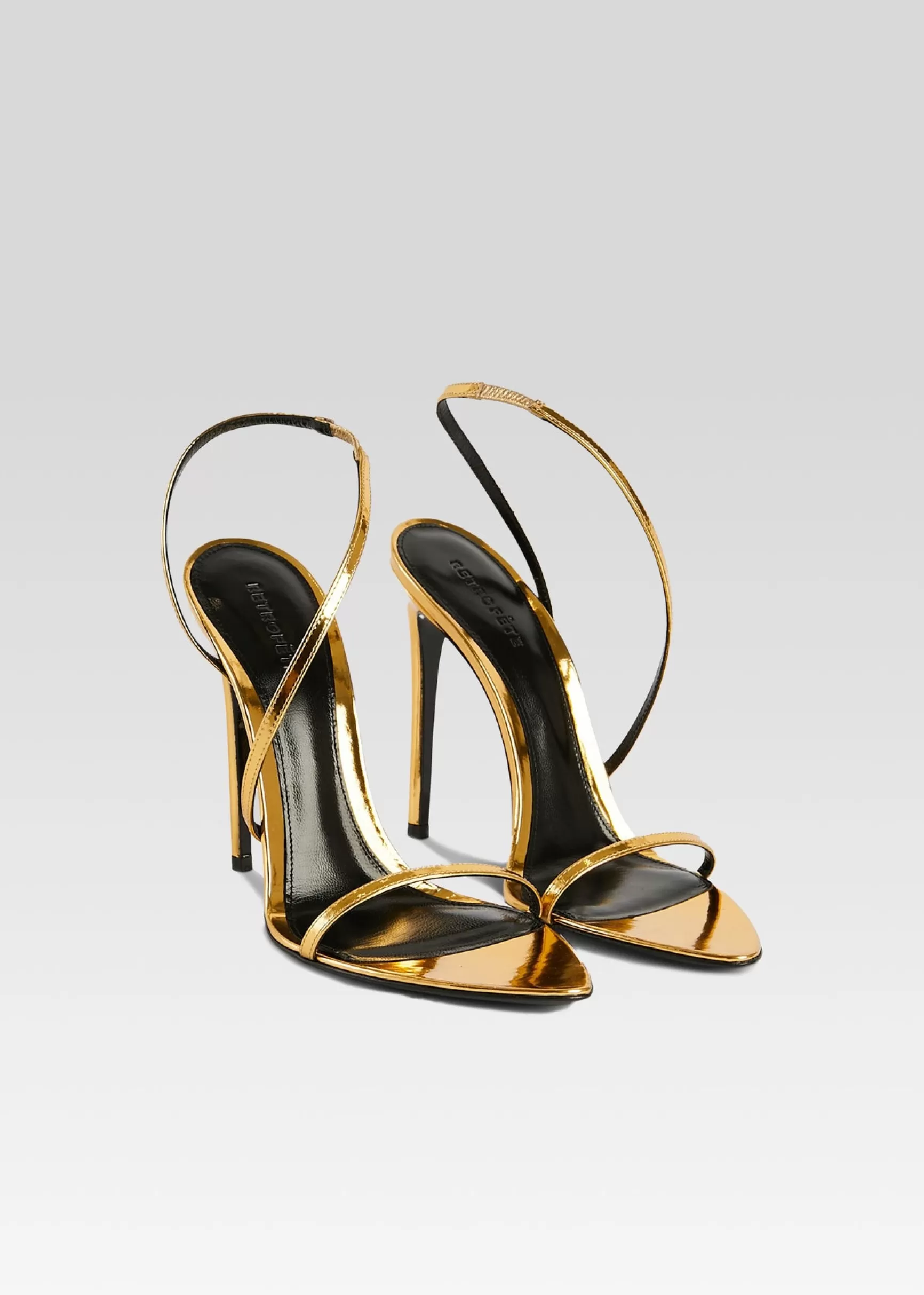 Business Chic*Retrofete Naomi Sandal Gold