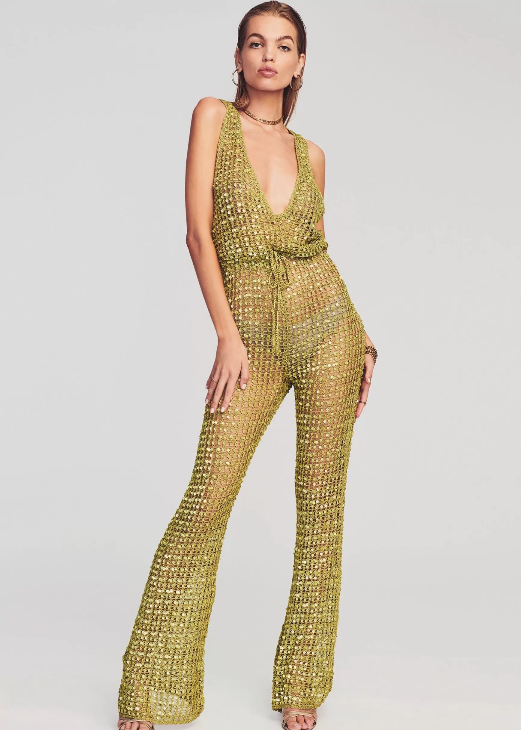 RETROFÊTE*Retrofete Nirvana Jumpsuit Pistachio