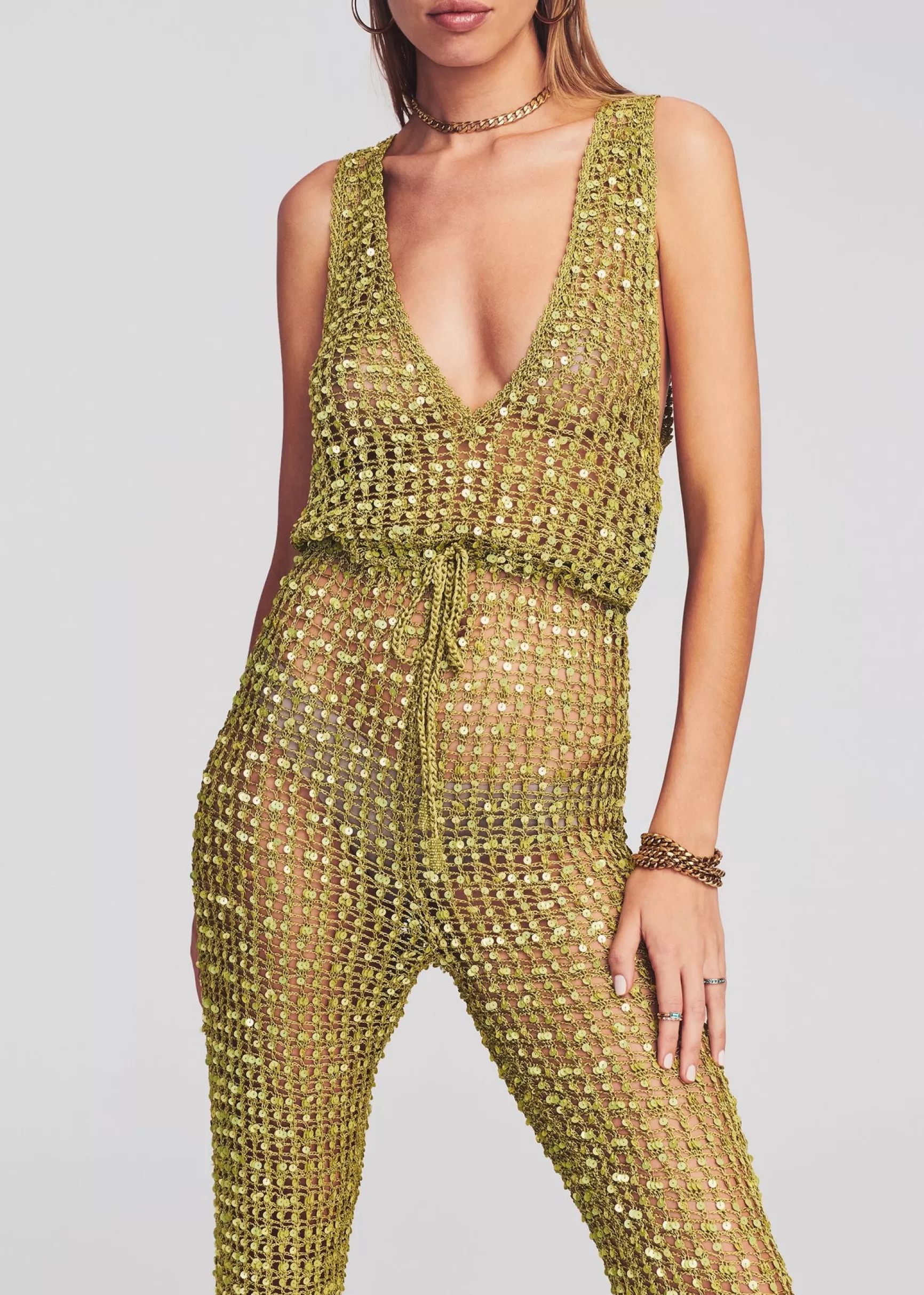 RETROFÊTE*Retrofete Nirvana Jumpsuit Pistachio