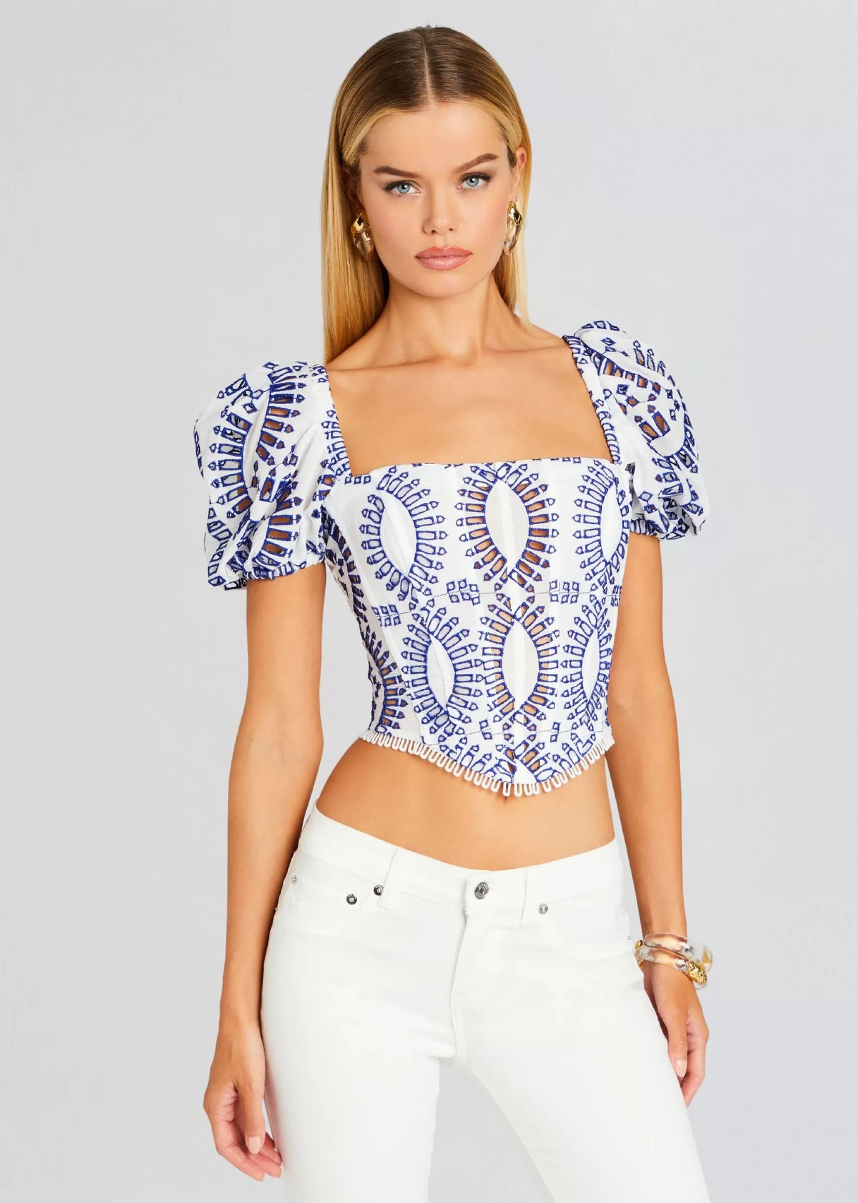 Coming Soon*Retrofete Nivak Top Klein Blue
