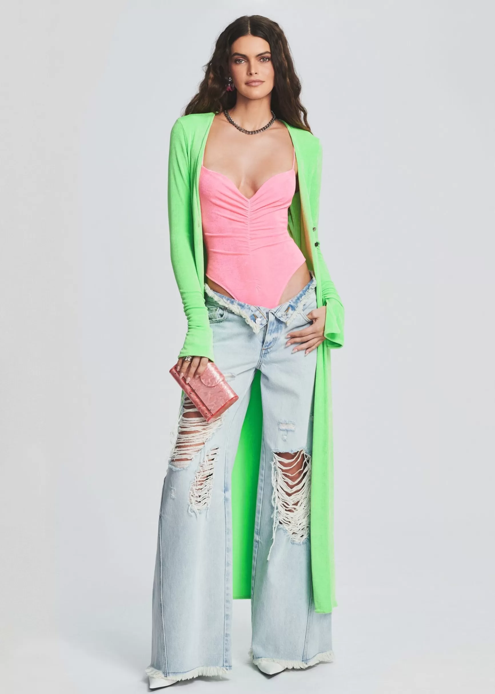 Bottoms*Retrofete Ollie Wide Leg Jean Skylight
