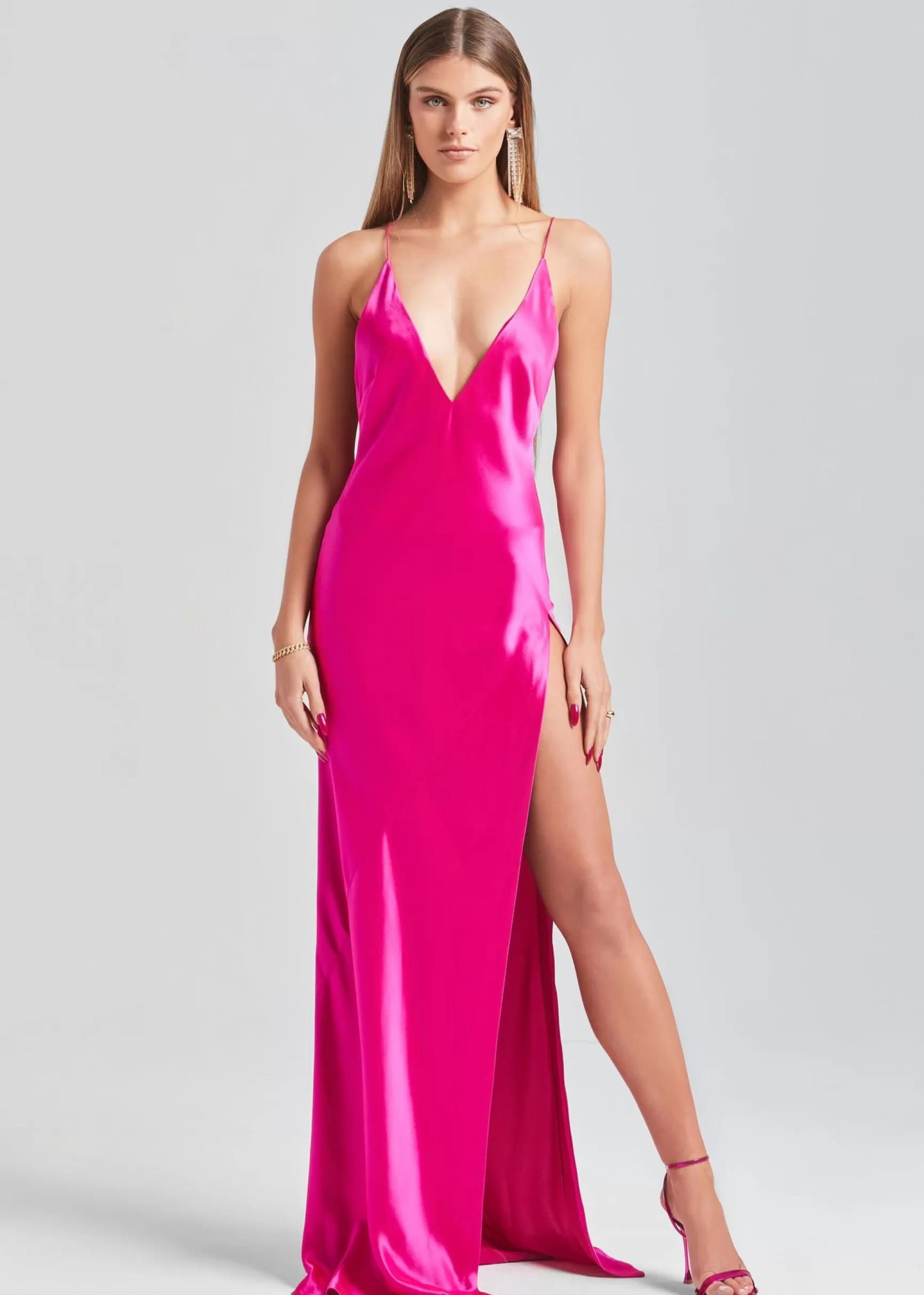 Bridal Party*Retrofete Paloma Dress Neon Pink