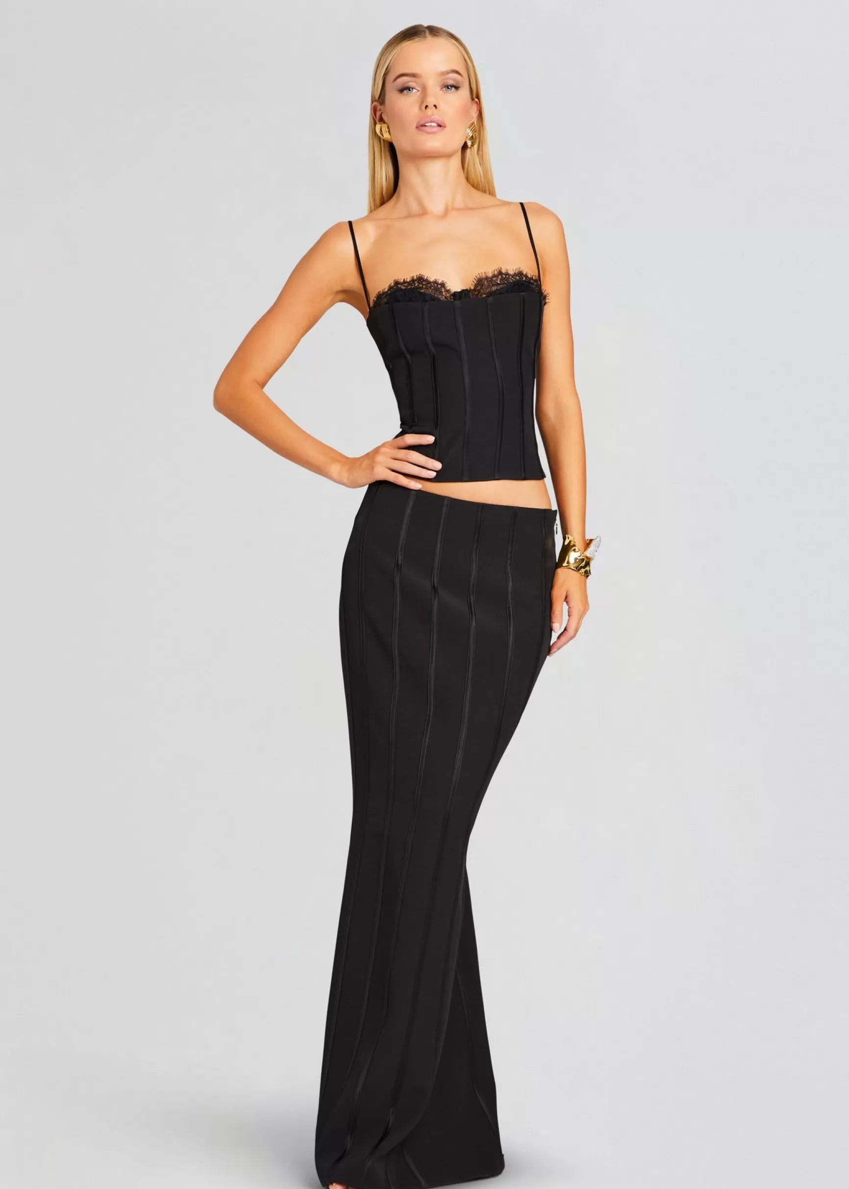 Night Out*Retrofete Petra Top Black