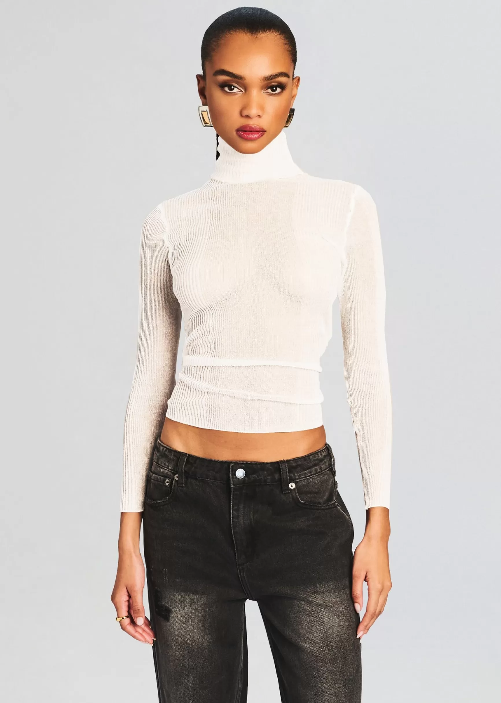 Trending*Retrofete Piper Sweater White