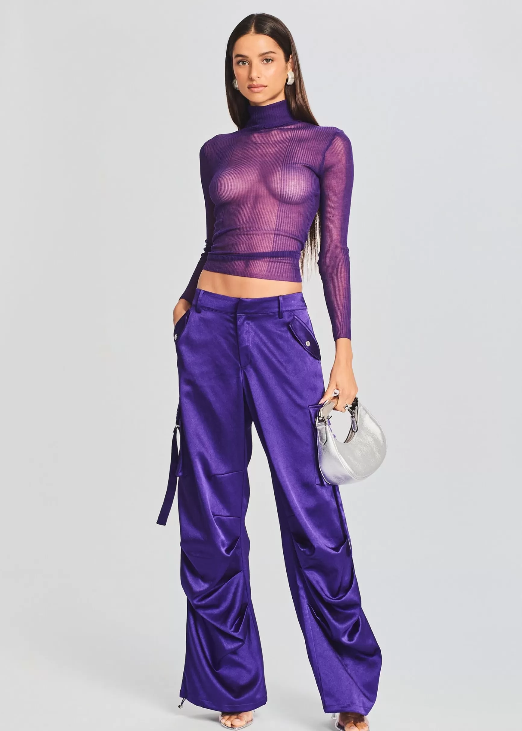 Sheer Bliss*Retrofete Piper Sweater Violet
