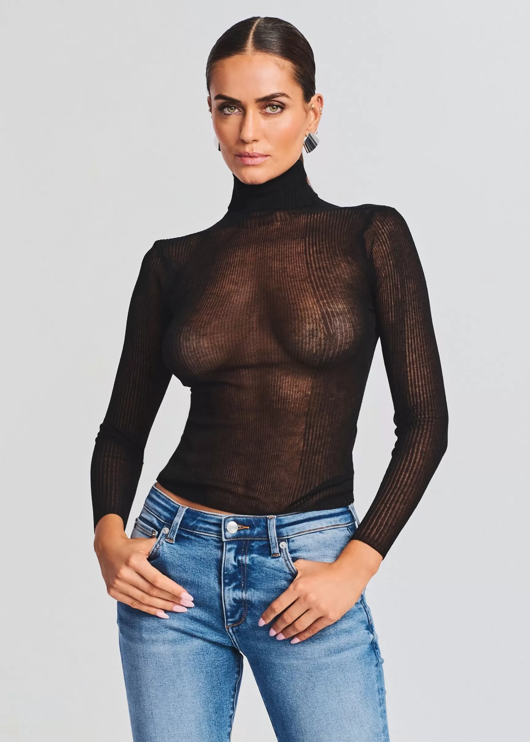Sheer Bliss*Retrofete Piper Sweater Black