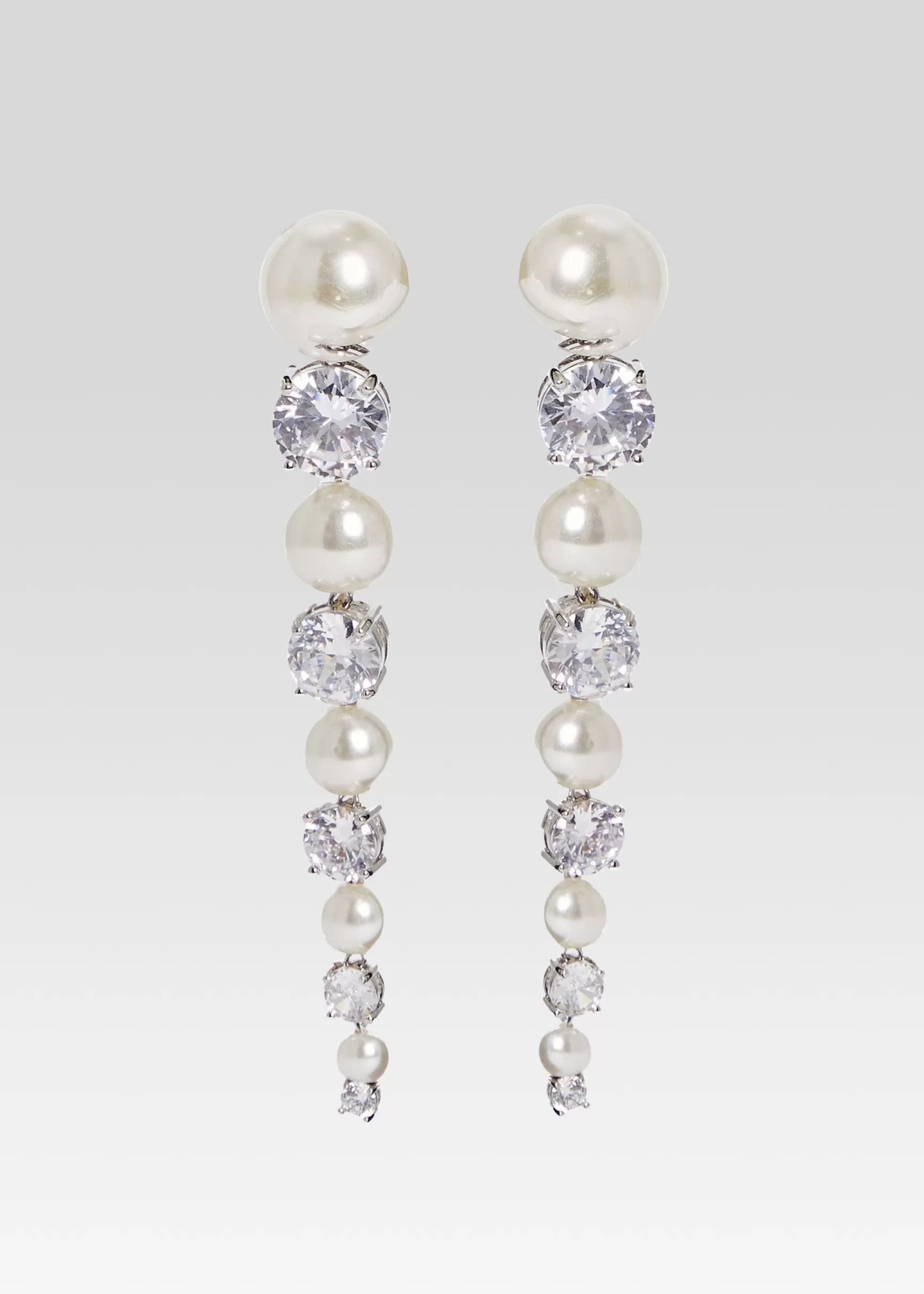Business Chic*Retrofete Quinn Earring Ivory/Silver