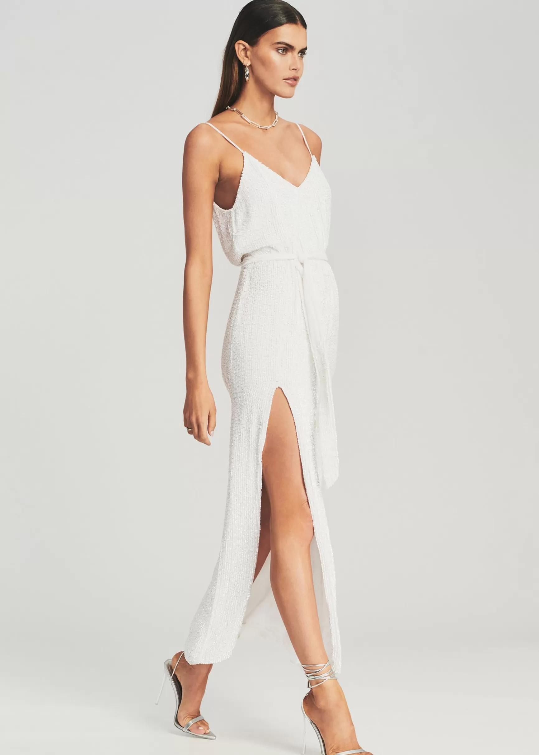 Reception Dresses*Retrofete Rebecca Dress Moonglow White