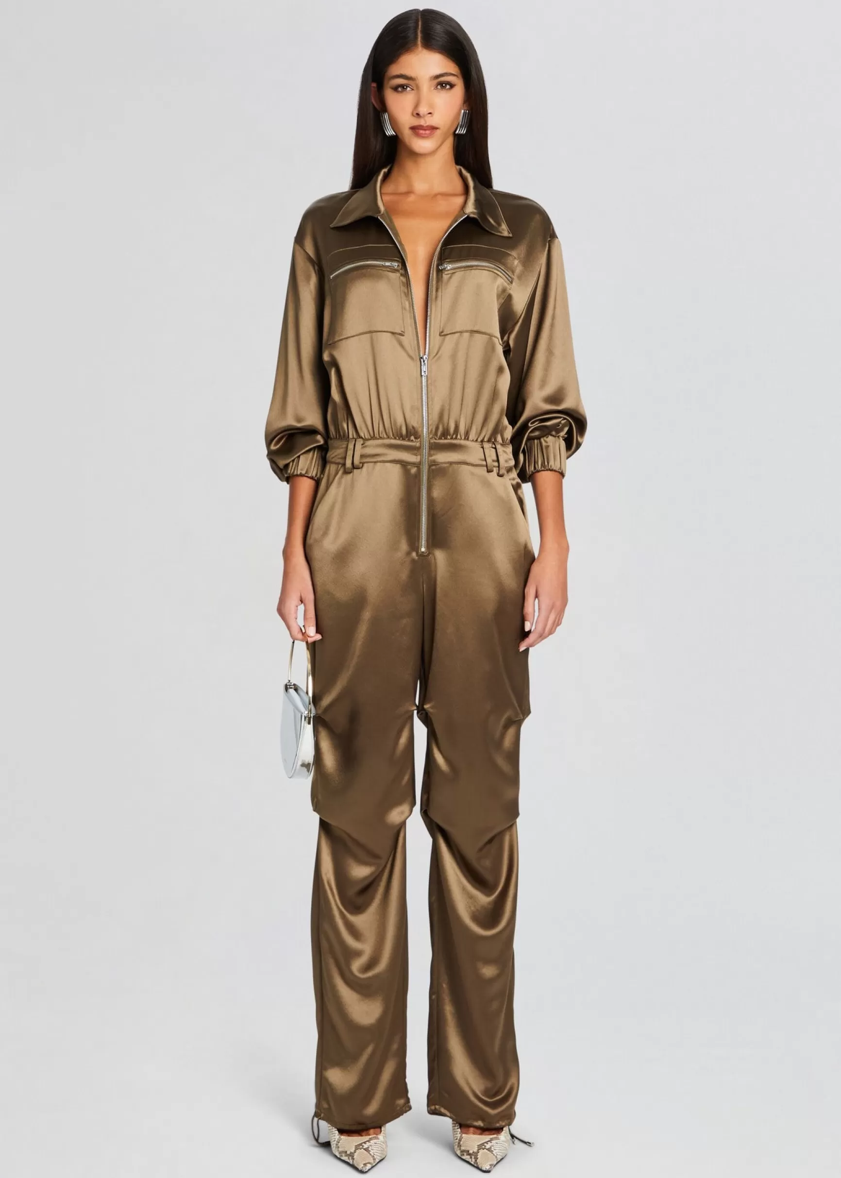 RETROFÊTE*Retrofete Robin Jumpsuit Military Green