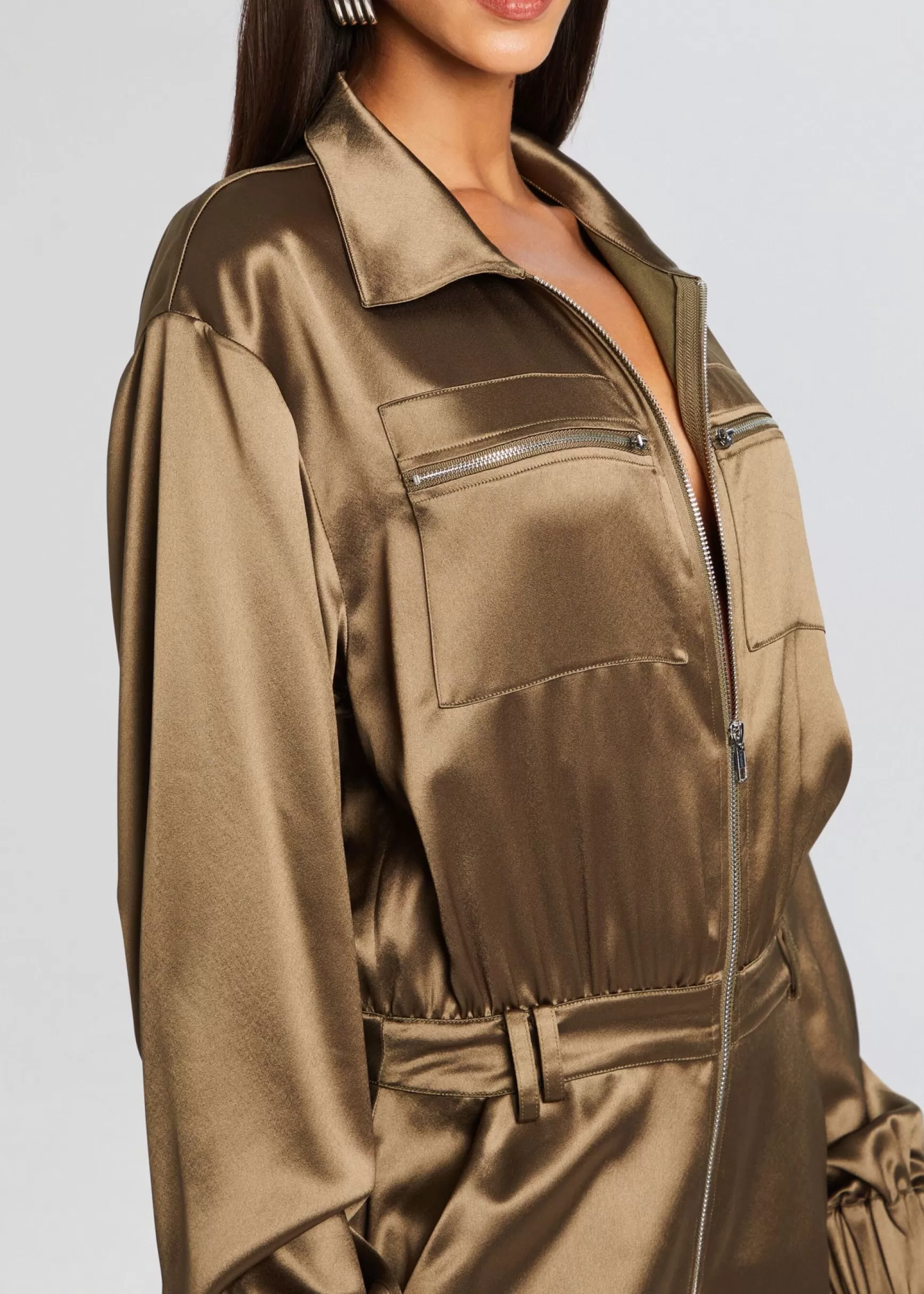 RETROFÊTE*Retrofete Robin Jumpsuit Military Green