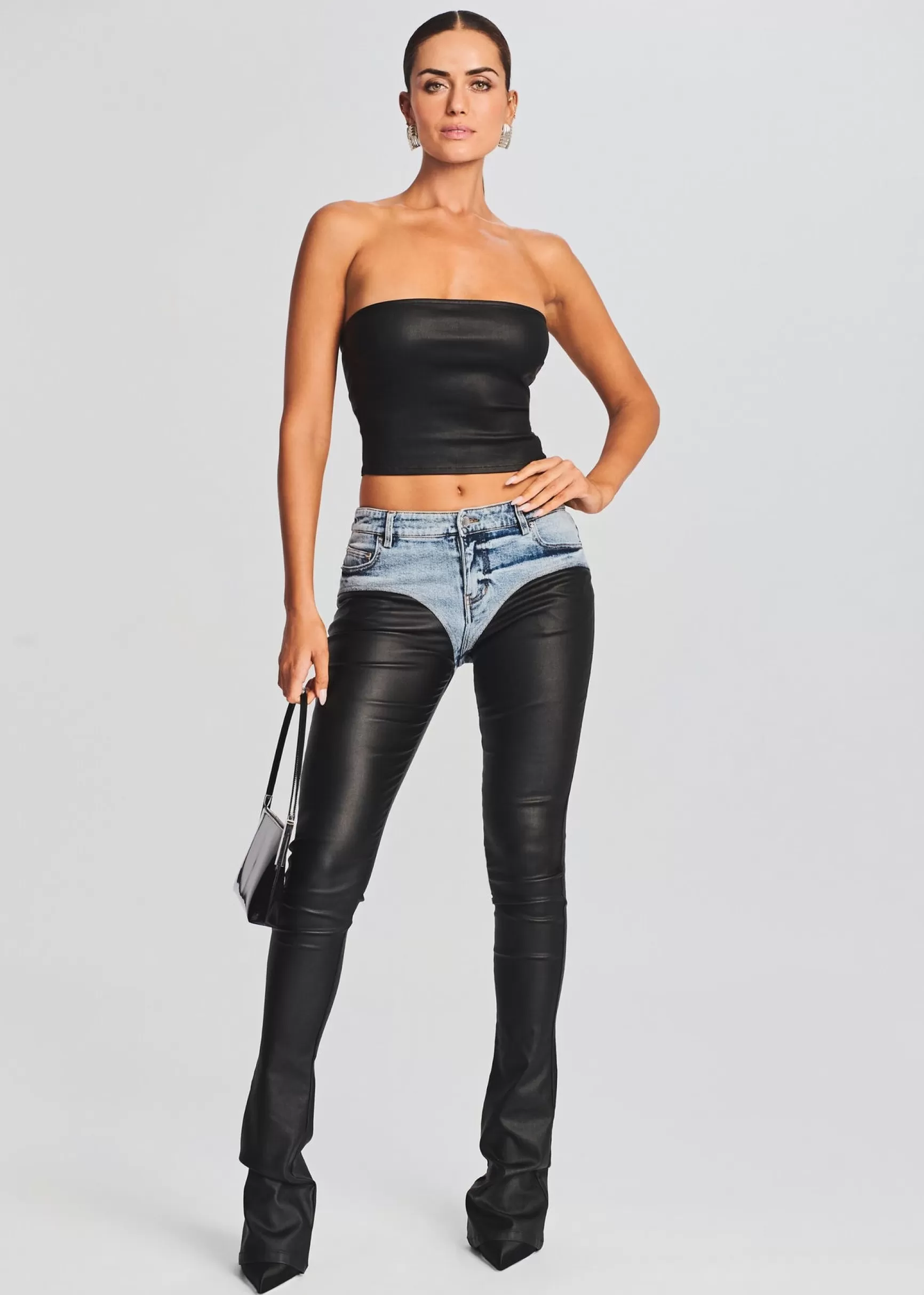 Day to Night*Retrofete Rogan Pant Alani Coated Black