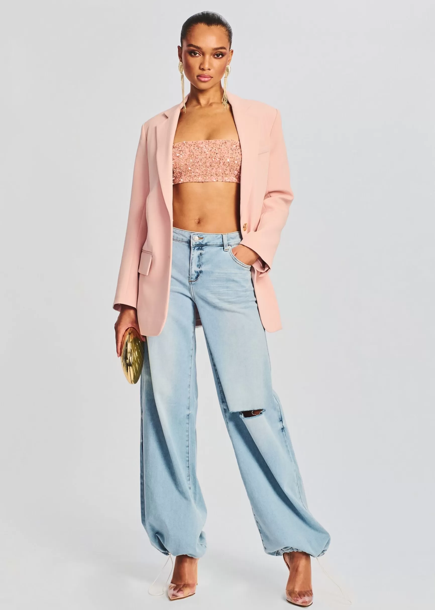 Bottoms*Retrofete Saint Oversized Jean Coastline
