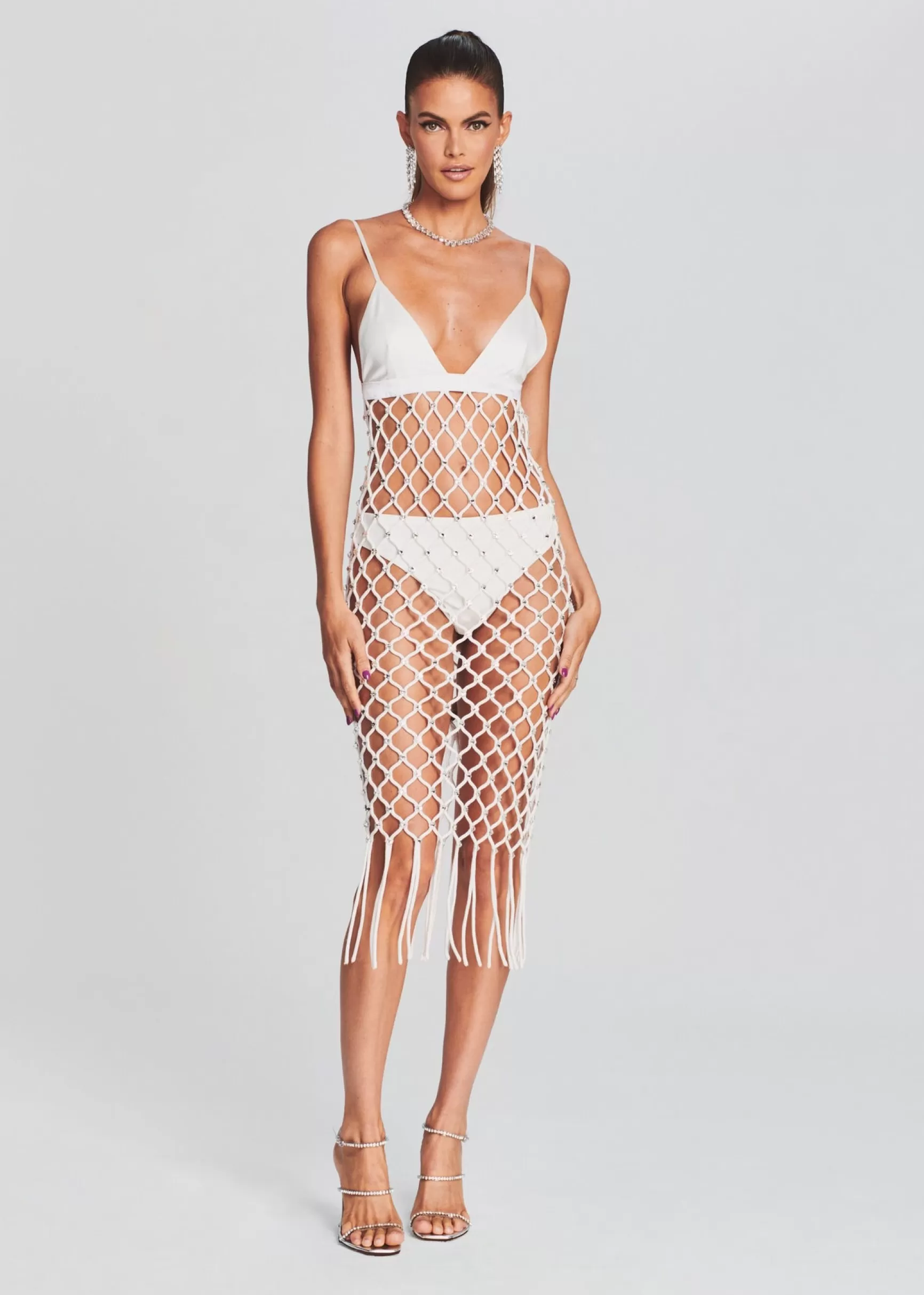 RETROFÊTE*Retrofete Sandra Dress White