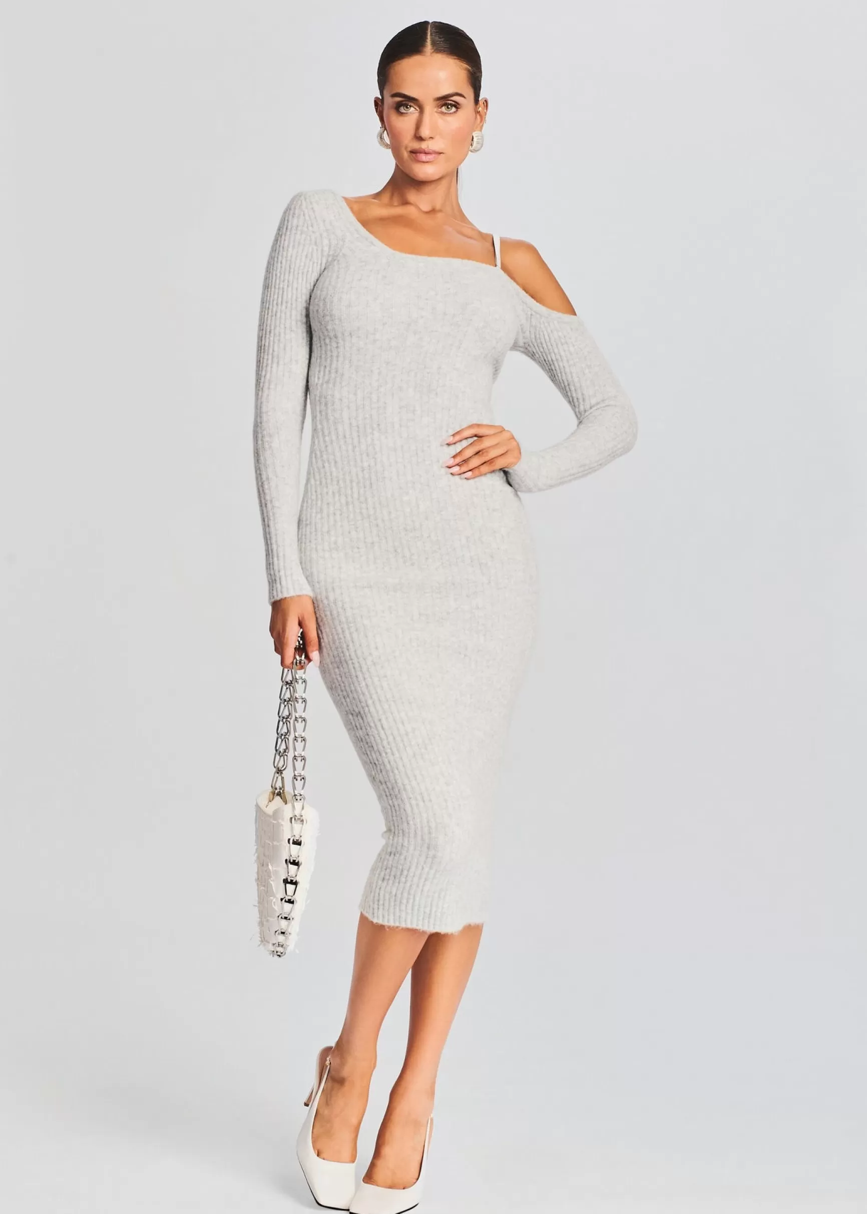 Midi*Retrofete Siren Dress Silver