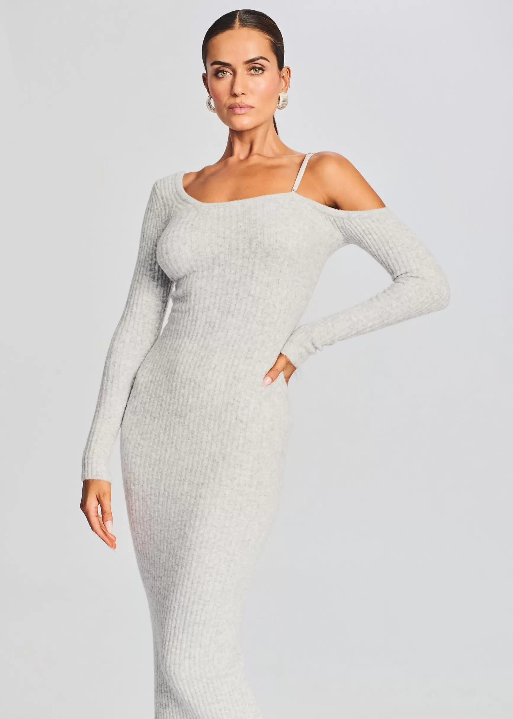 Midi*Retrofete Siren Dress Silver