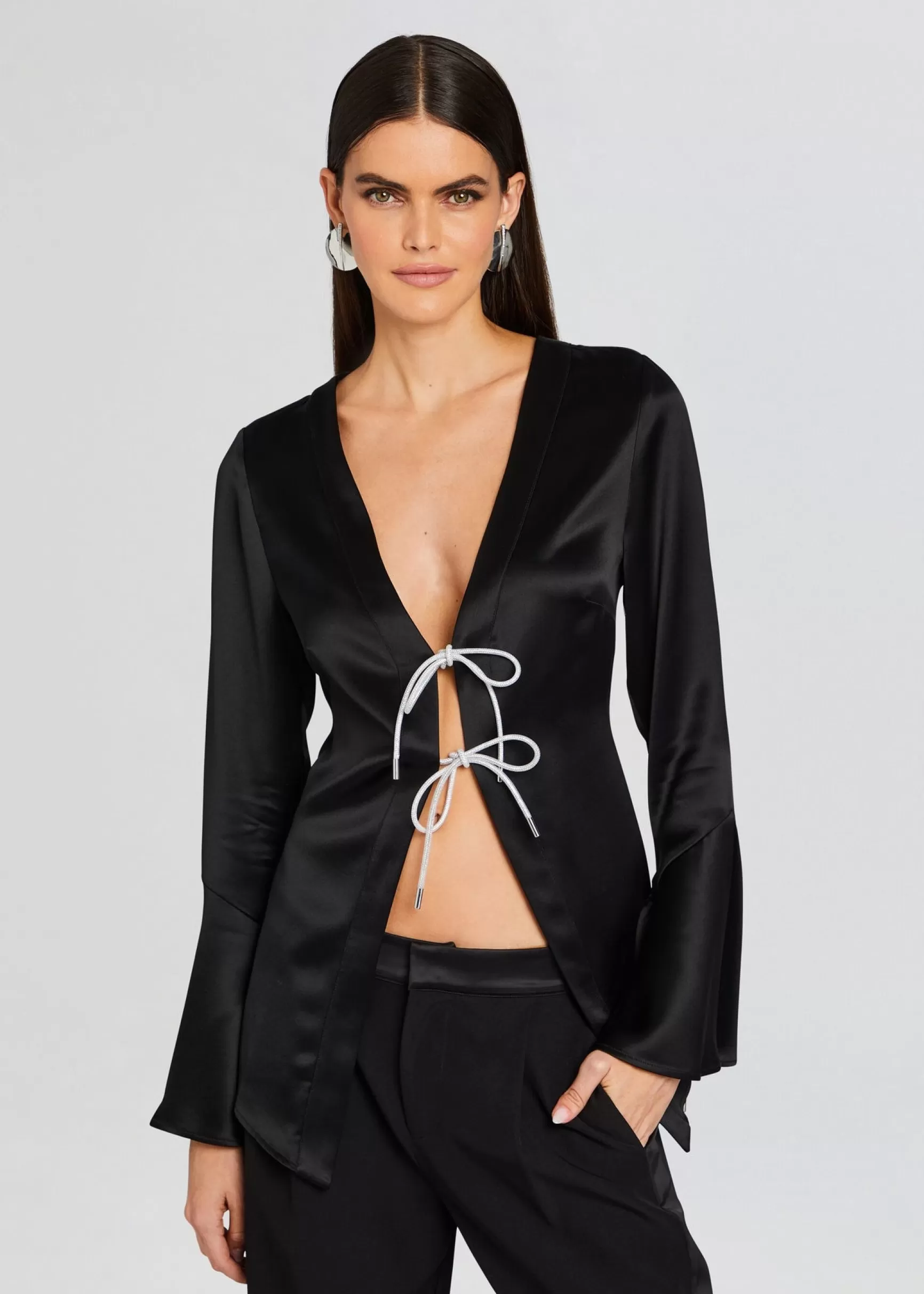 Night Out*Retrofete Svea Blouse Black