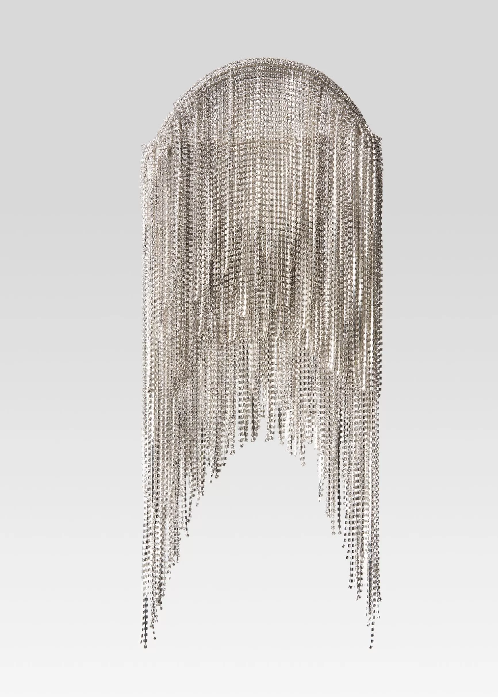 Accessories*Retrofete Talia Small Crystal Logo Bag White/Silver