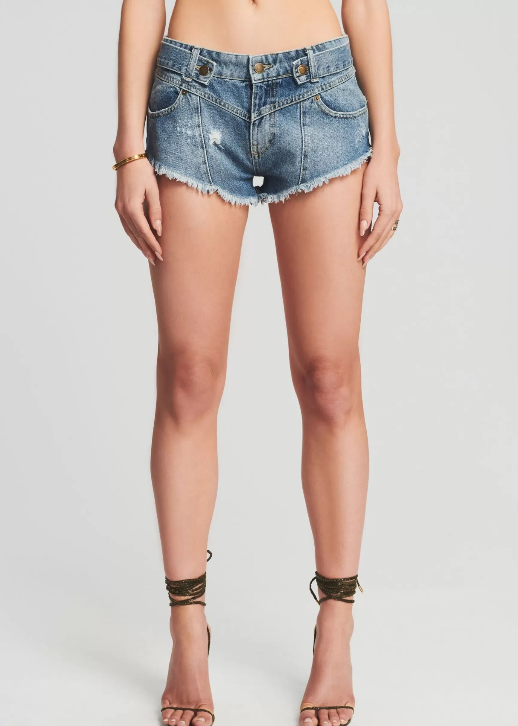 Bottoms*Retrofete Tessa Low Rise Short Coast